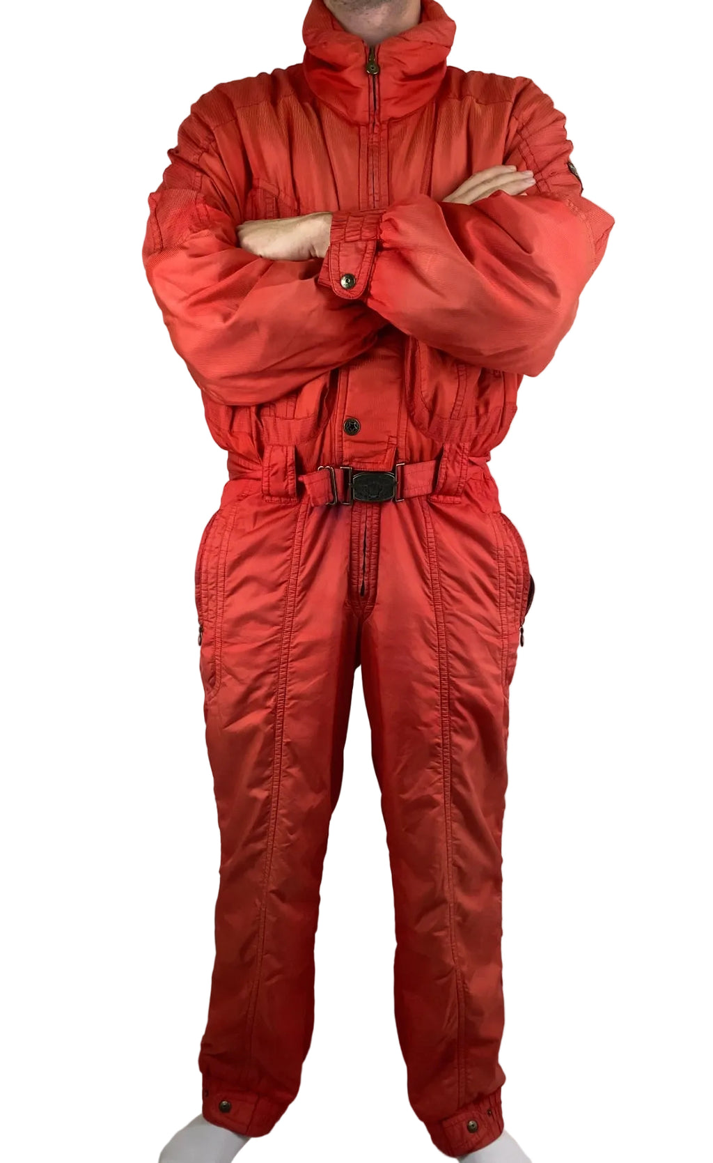 Vintage Skioverall von EMMA in Rot in L/XL