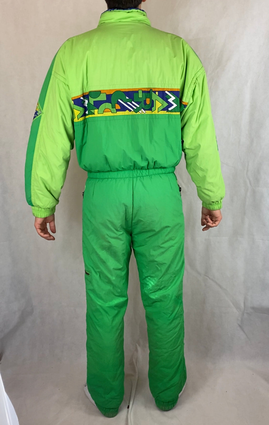 Vintage Skioveral von COLMARl in grün in L