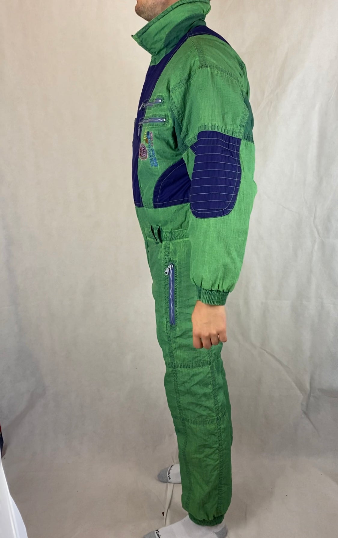 Vintage Skioverall von ELHO in Grün von in L