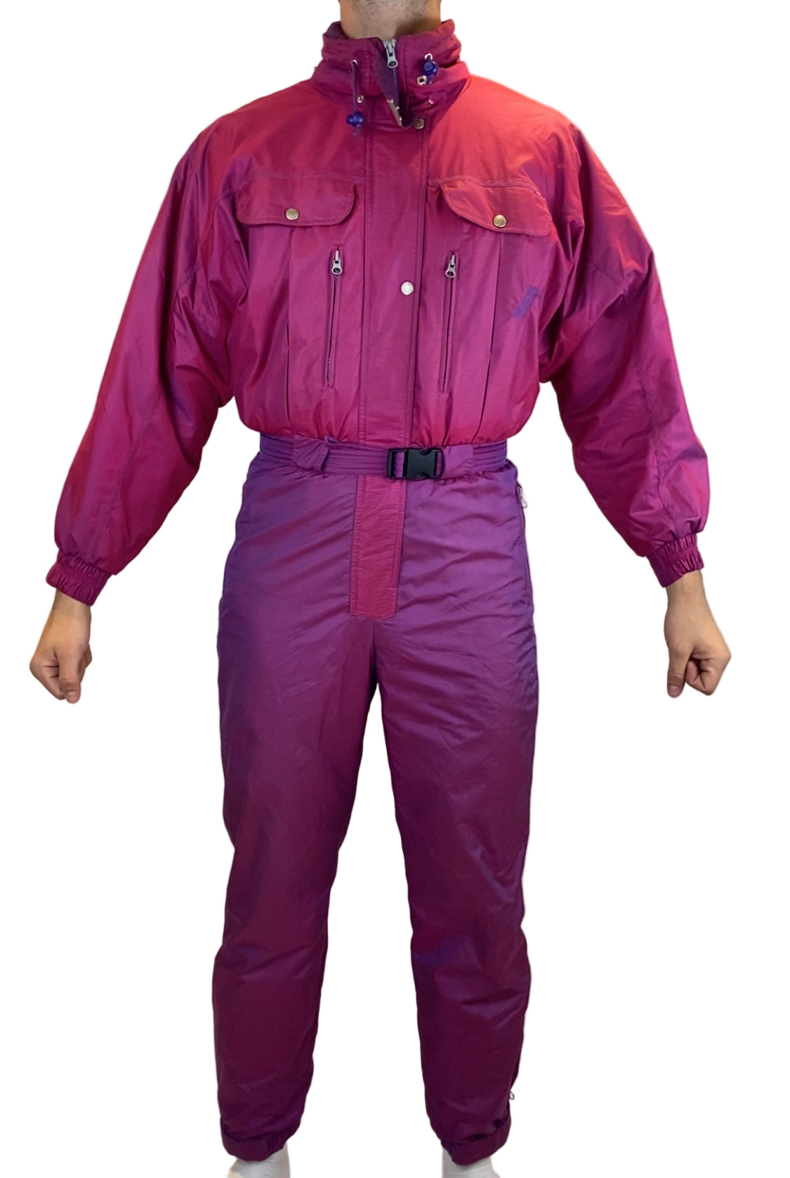 Vintage Skioverall von K2 in Lila/rosa M/L