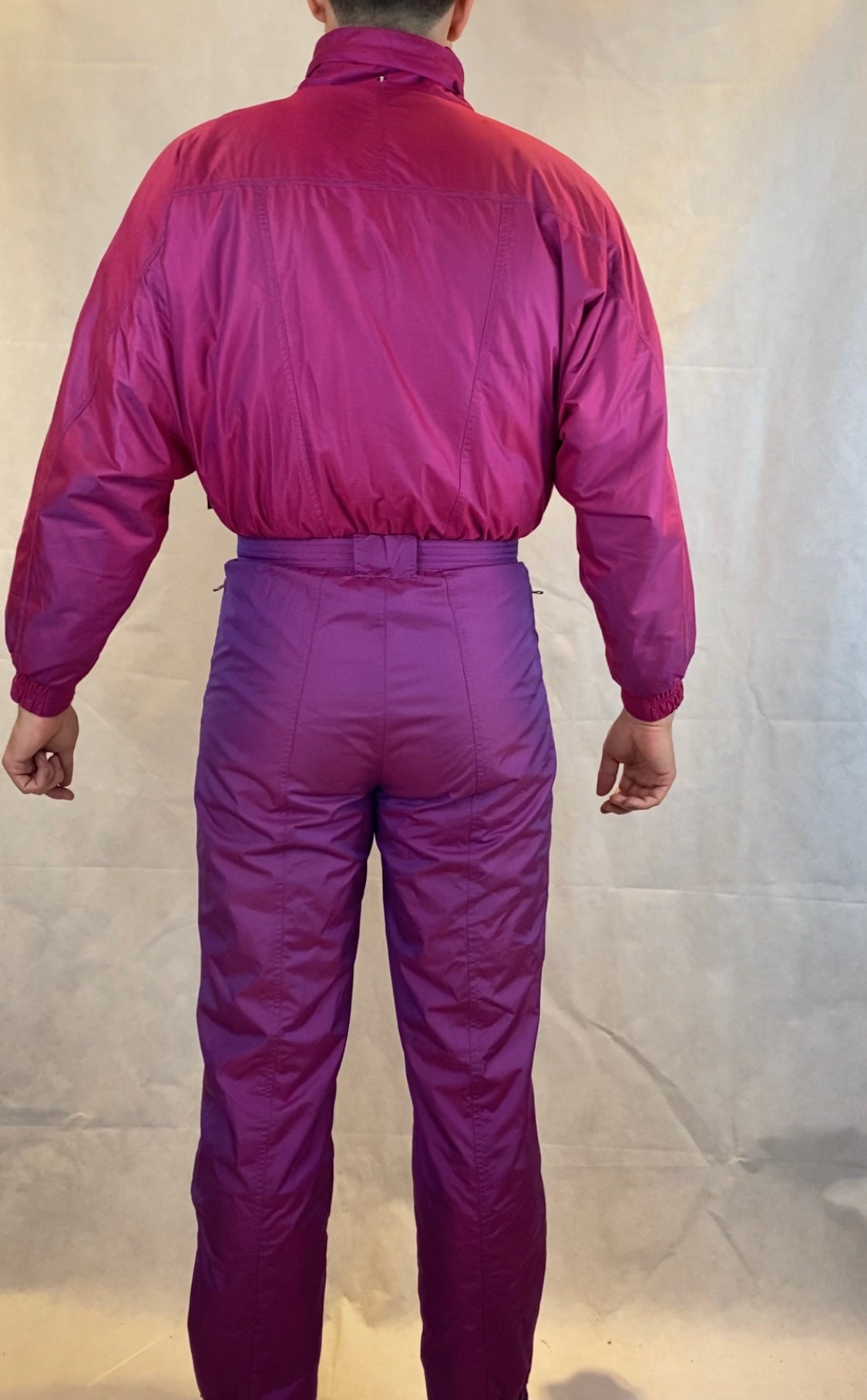 Vintage Skioverall von K2 in Lila/rosa M/L