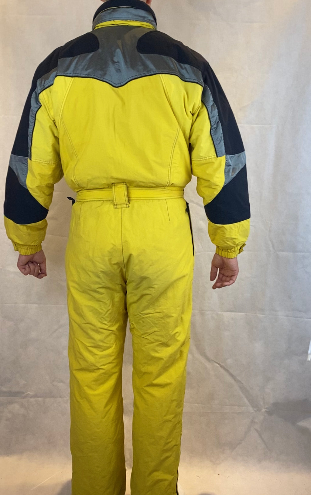 Vintage Skioverall von COLMAR in gelb in L/XL