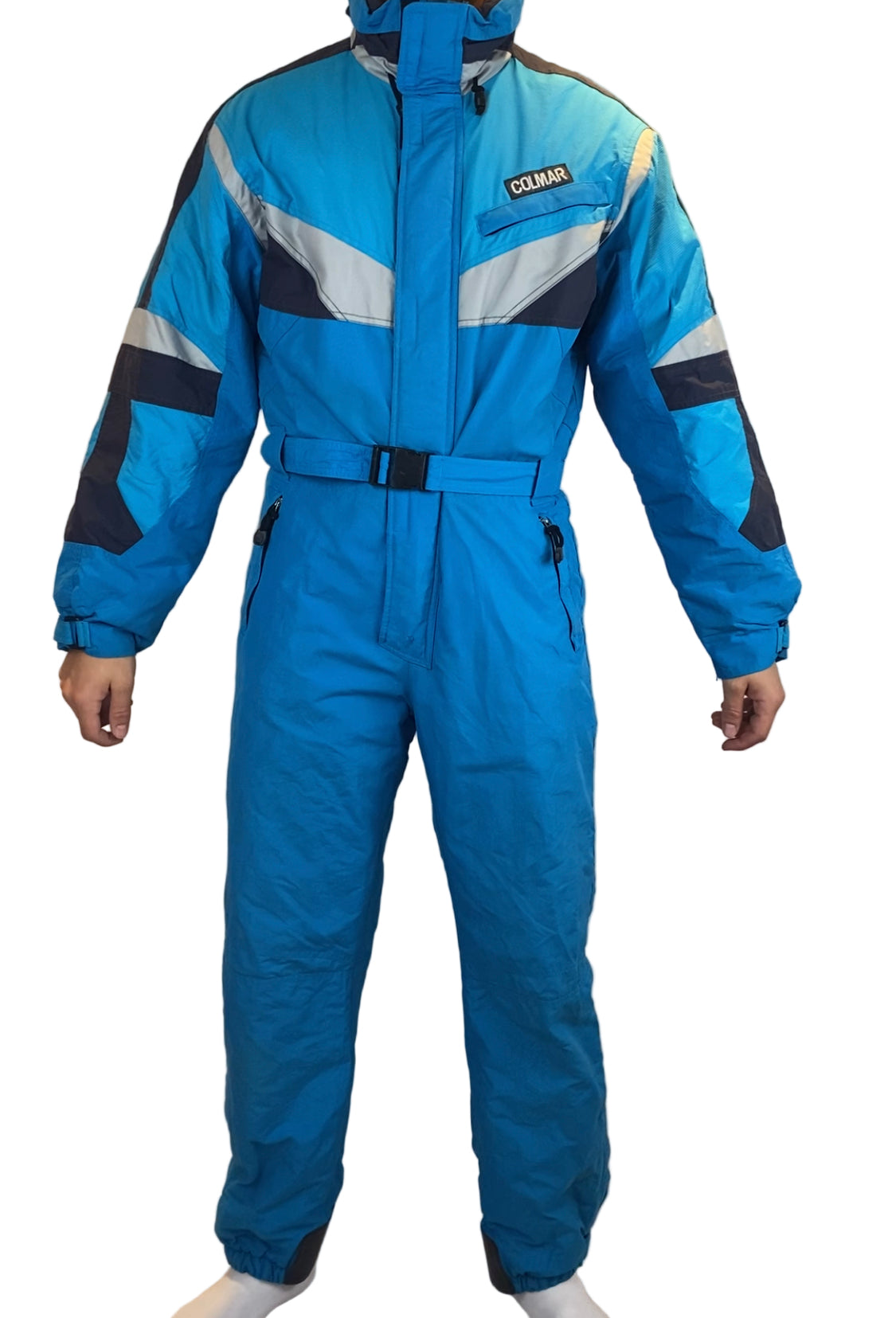 Vintage Skioverall von COLMAR in blau in L