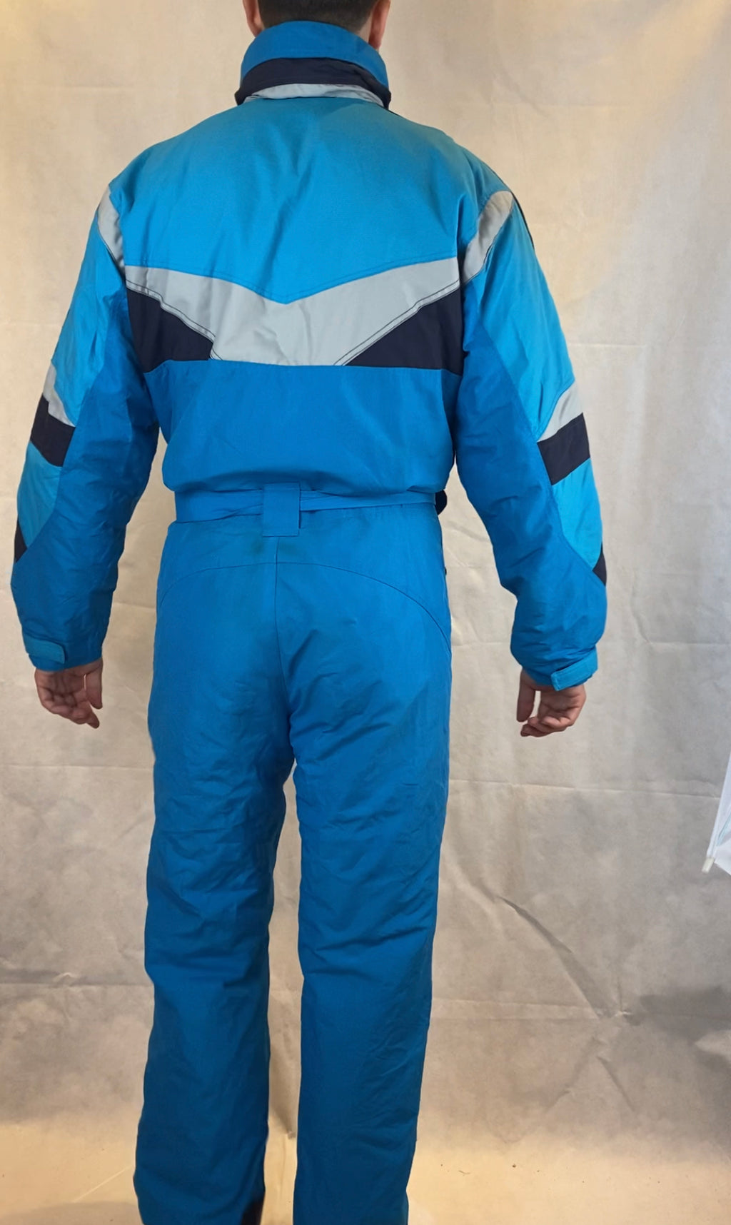 Vintage Skioverall von COLMAR in blau in L