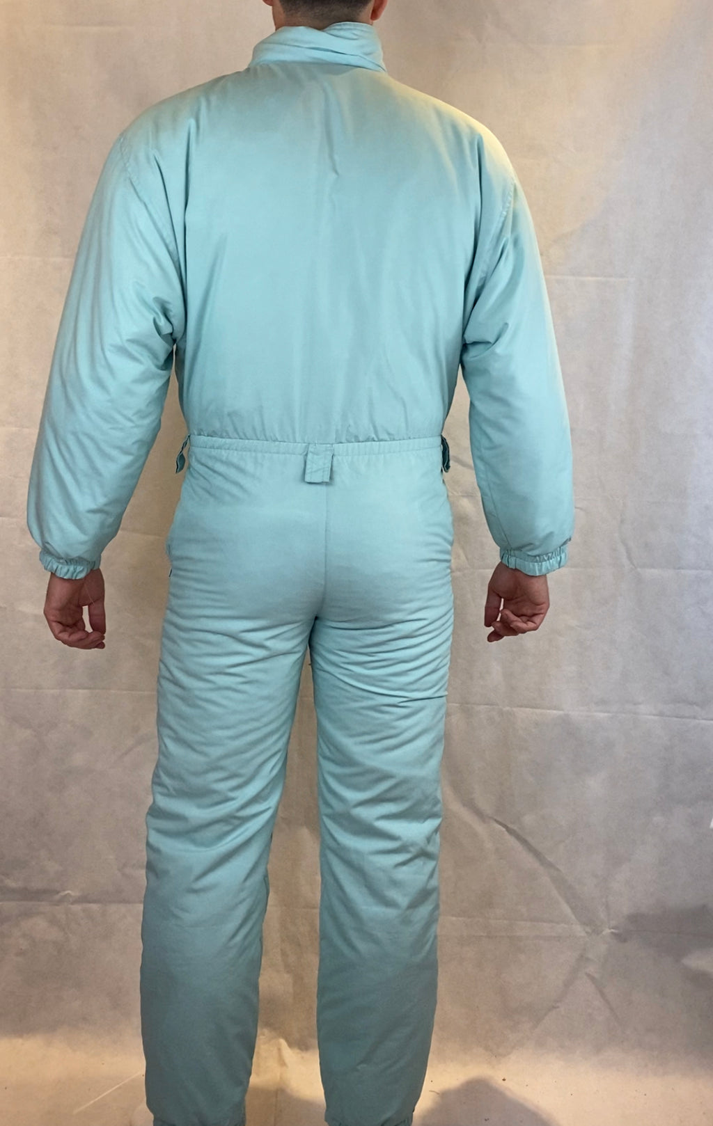 Vintage Skioverall von in turkis in M