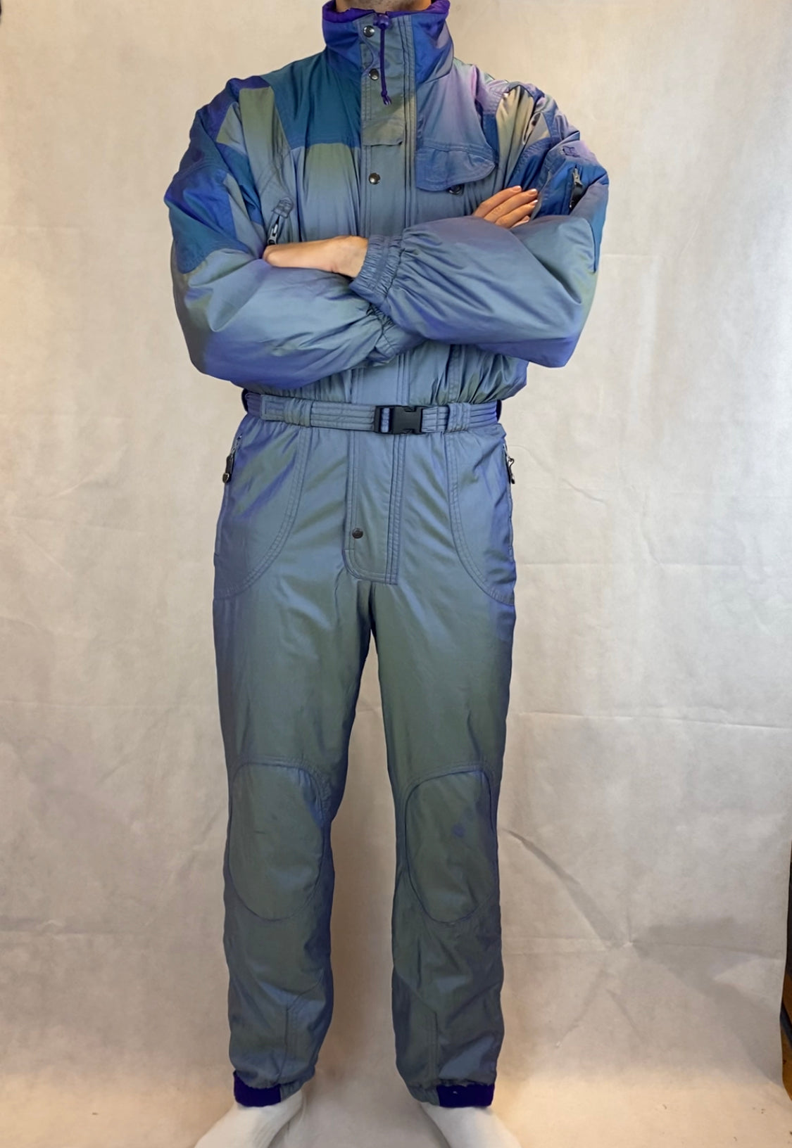 Vintage Skioverall von K2 in Lila in L/XL SIZE 50