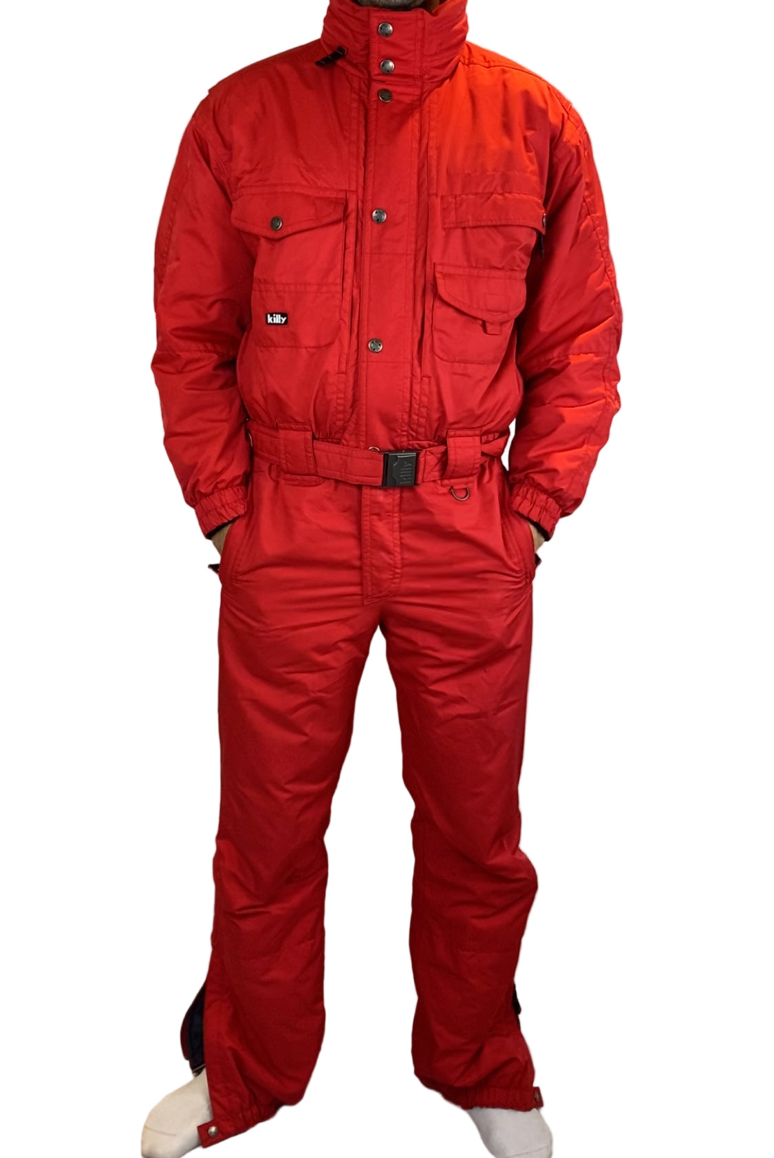 Vintage Skioverall von KILLY in Rot M