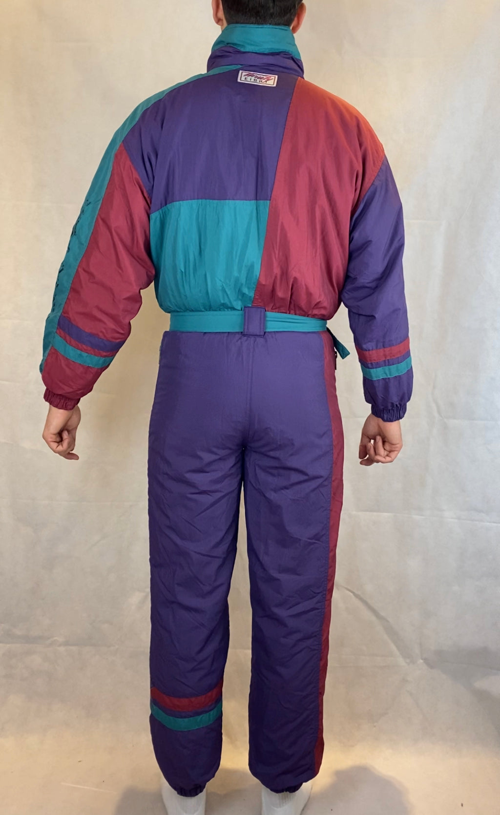 Vintage Skioverall von in Lila in M