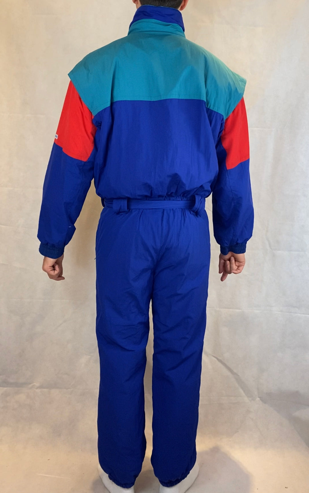 Vintage Skioverall von ELHO in blau in M