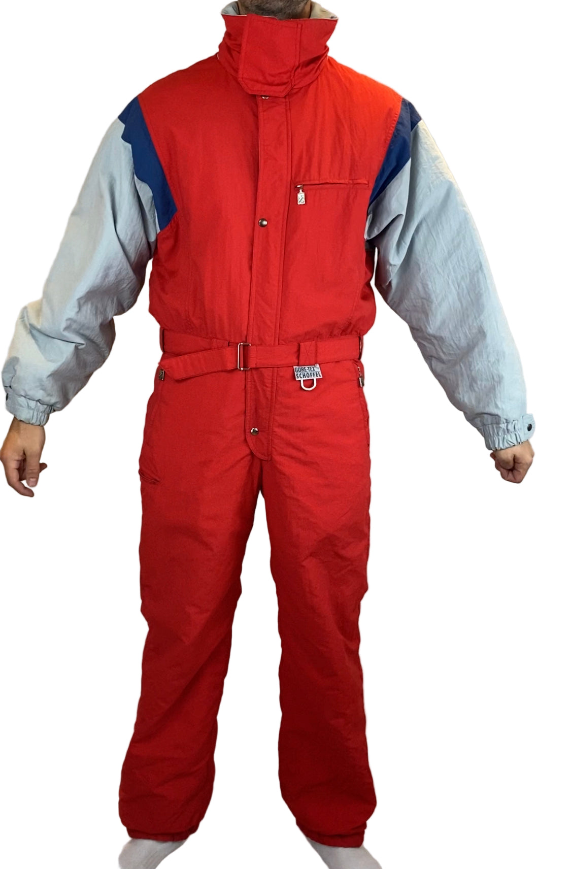 Vintage Skioverall von Schöffel in rot in L