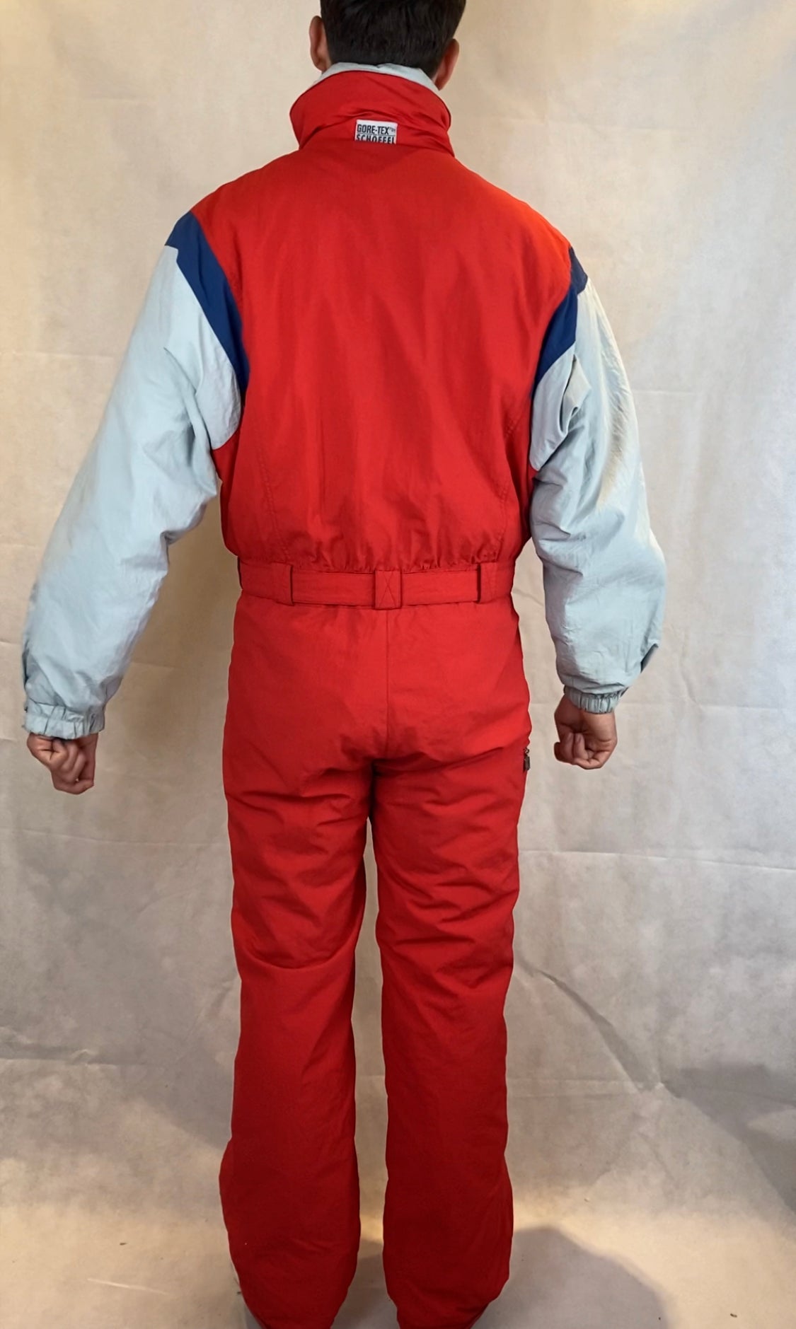 Vintage Skioverall von Schöffel in rot in L
