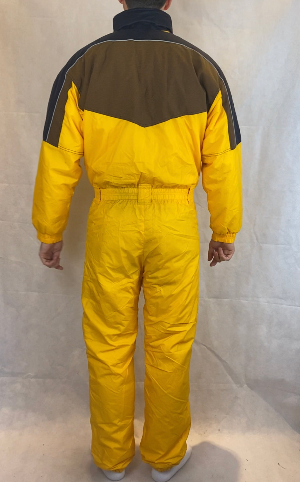 Vintage Skioverall von in gelb in L