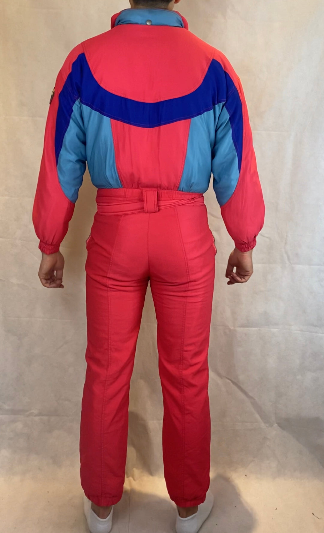 Vintage Skioverall von in rot in M