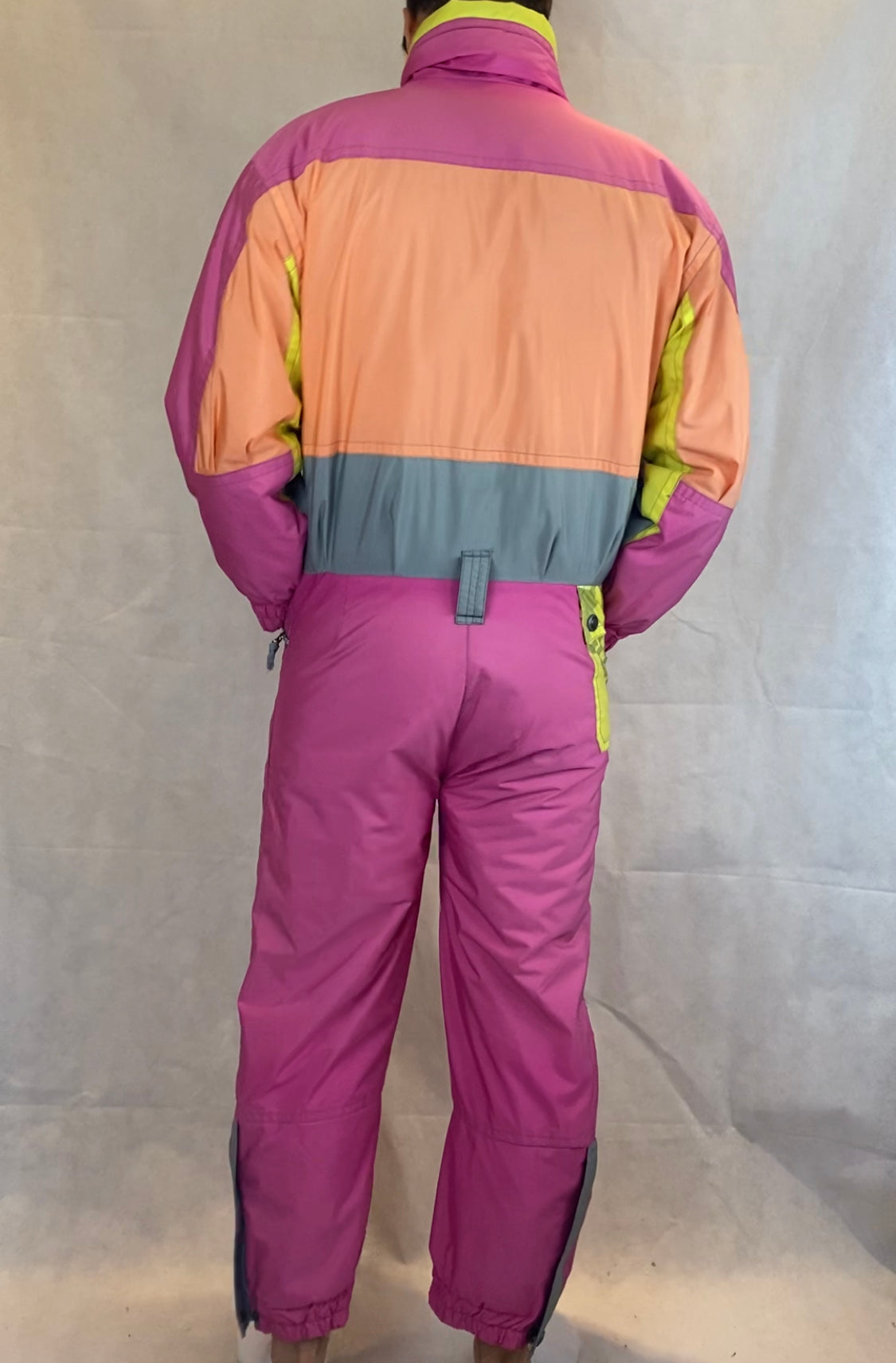 Vintage Skioverall von COLMAR in rosa in L