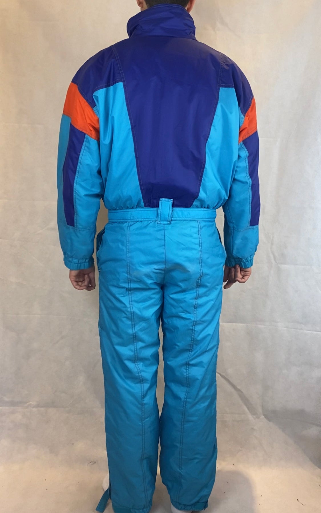 Vintage Skioverall von Ski dynasty in blau in L