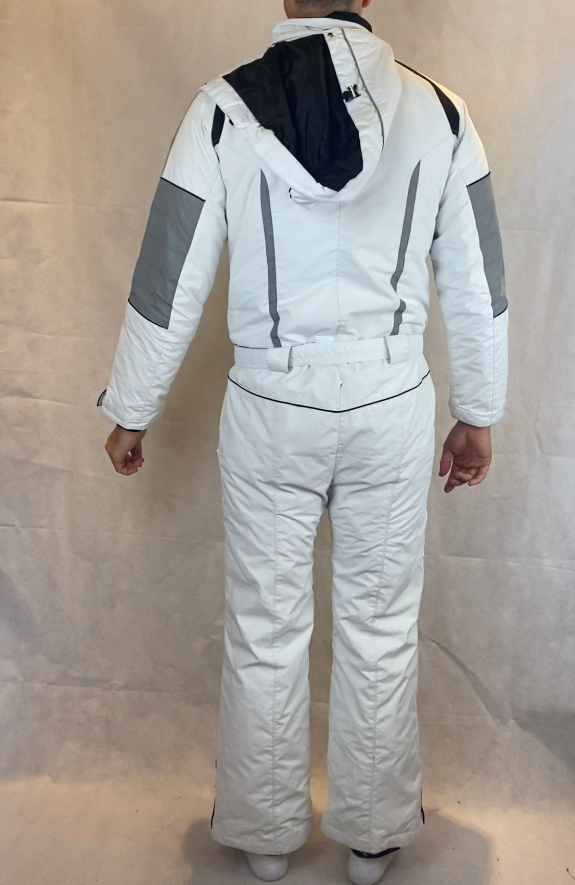 Vintage Skioverall in weiss von Brugi in L