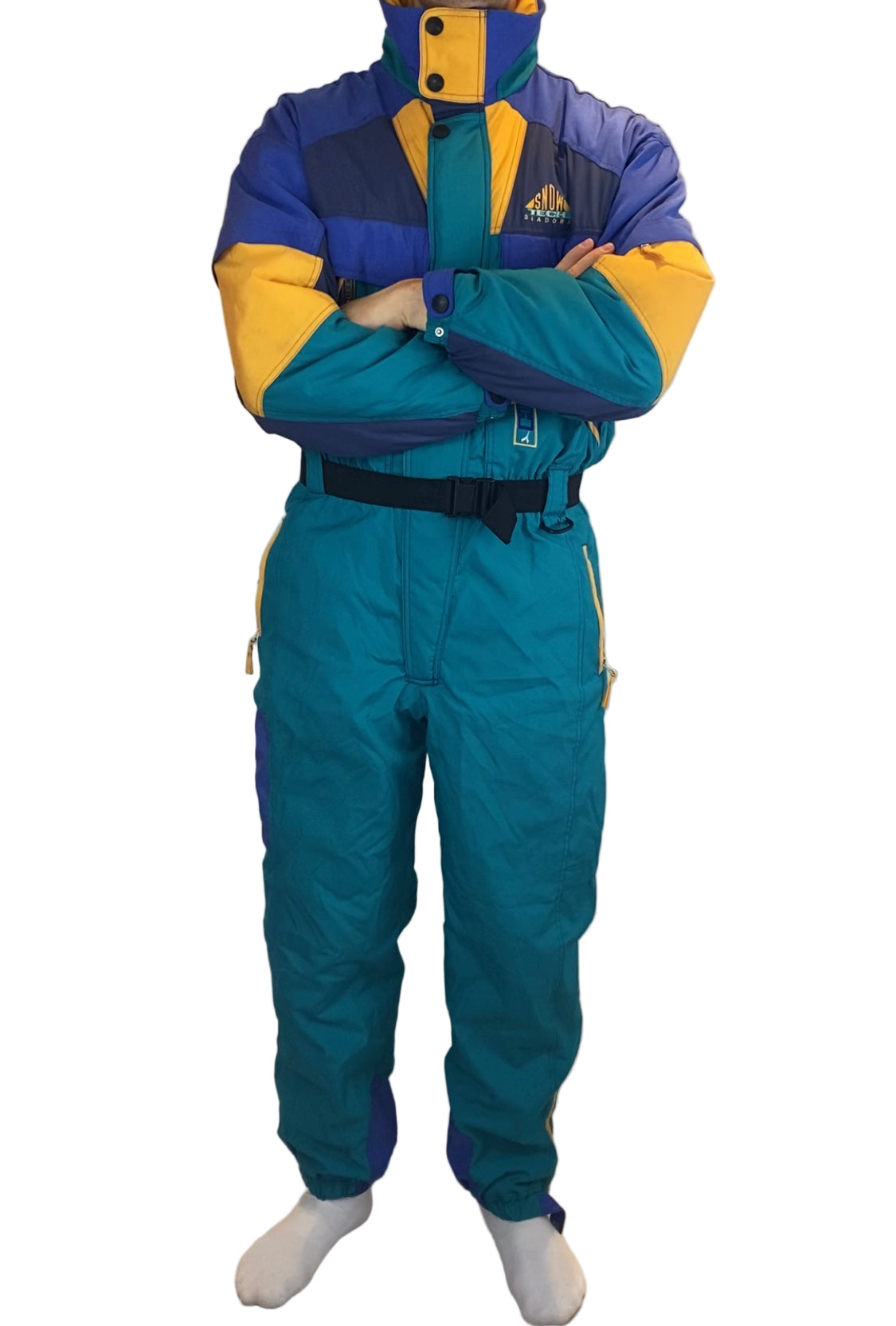 Vintage Skioverall von Diadora  in blau in M