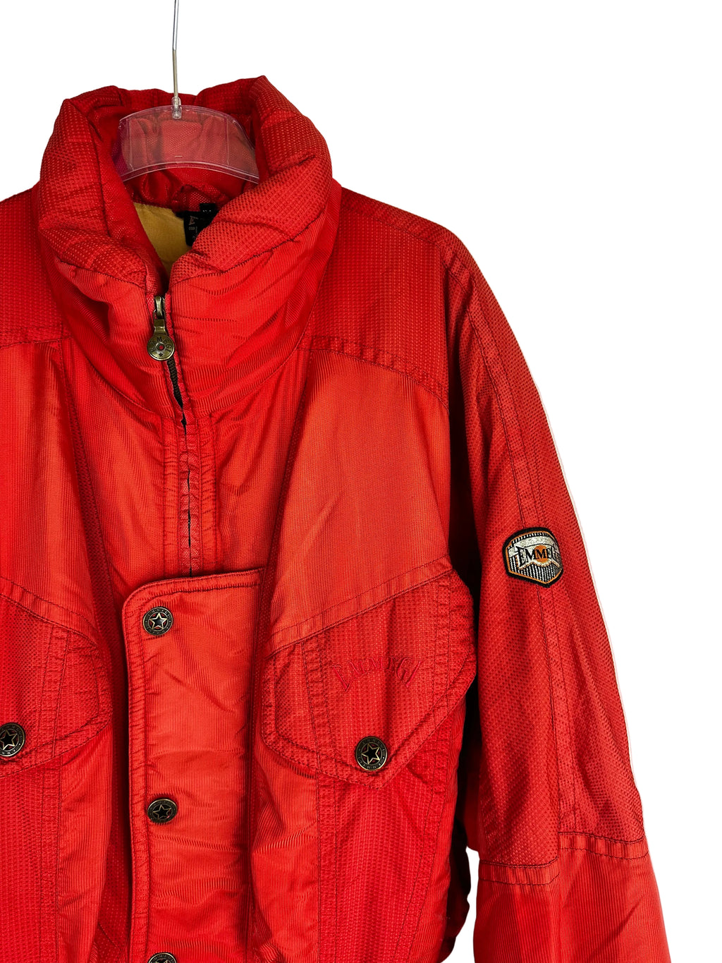 Vintage Skioverall von EMMA in Rot in L/XL