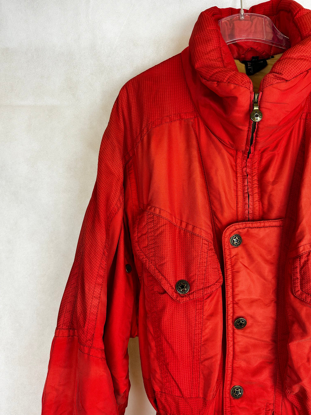 Vintage Skioverall von EMMA in Rot in L/XL