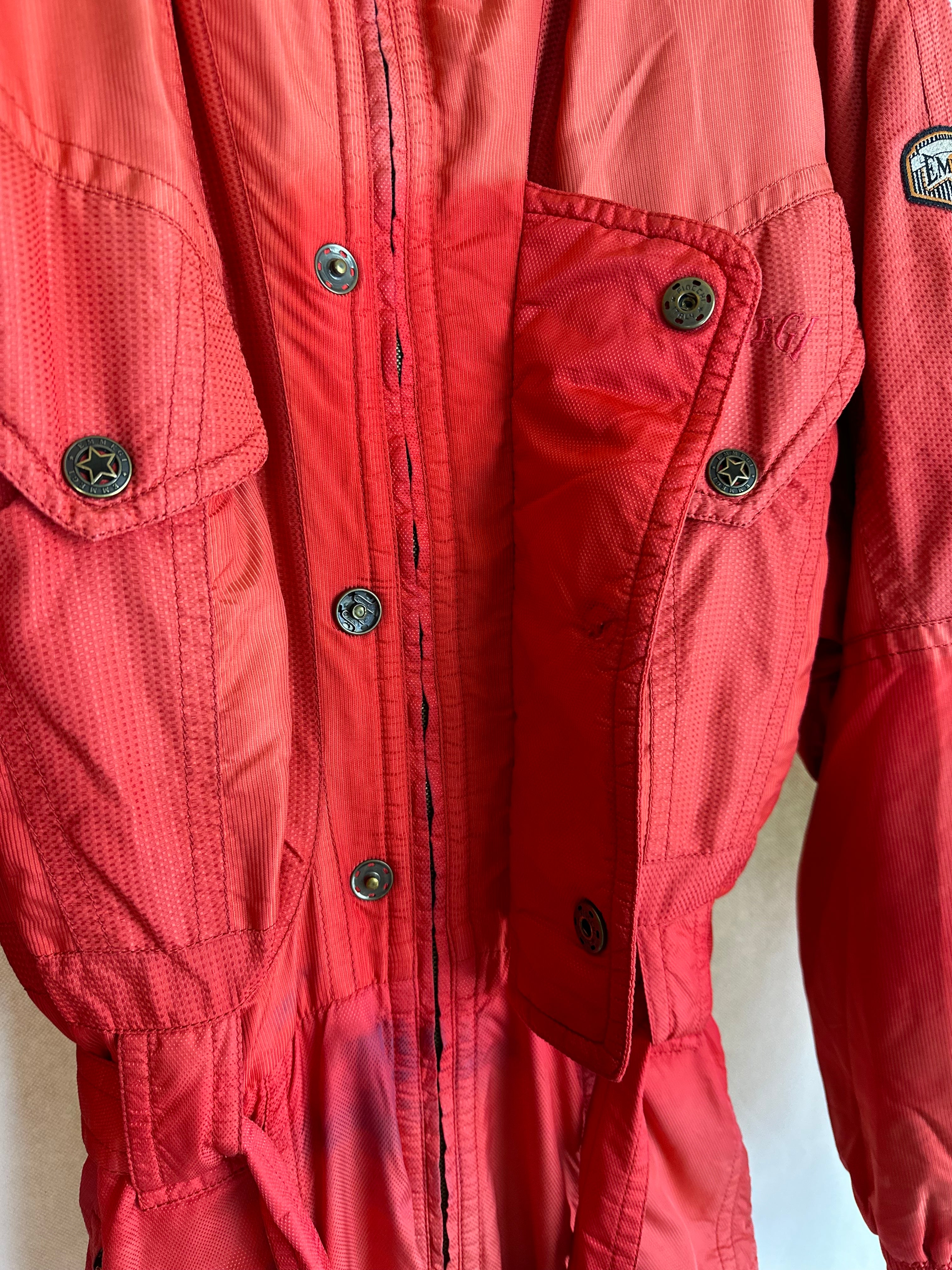 Vintage Skioverall von EMMA in Rot in L/XL