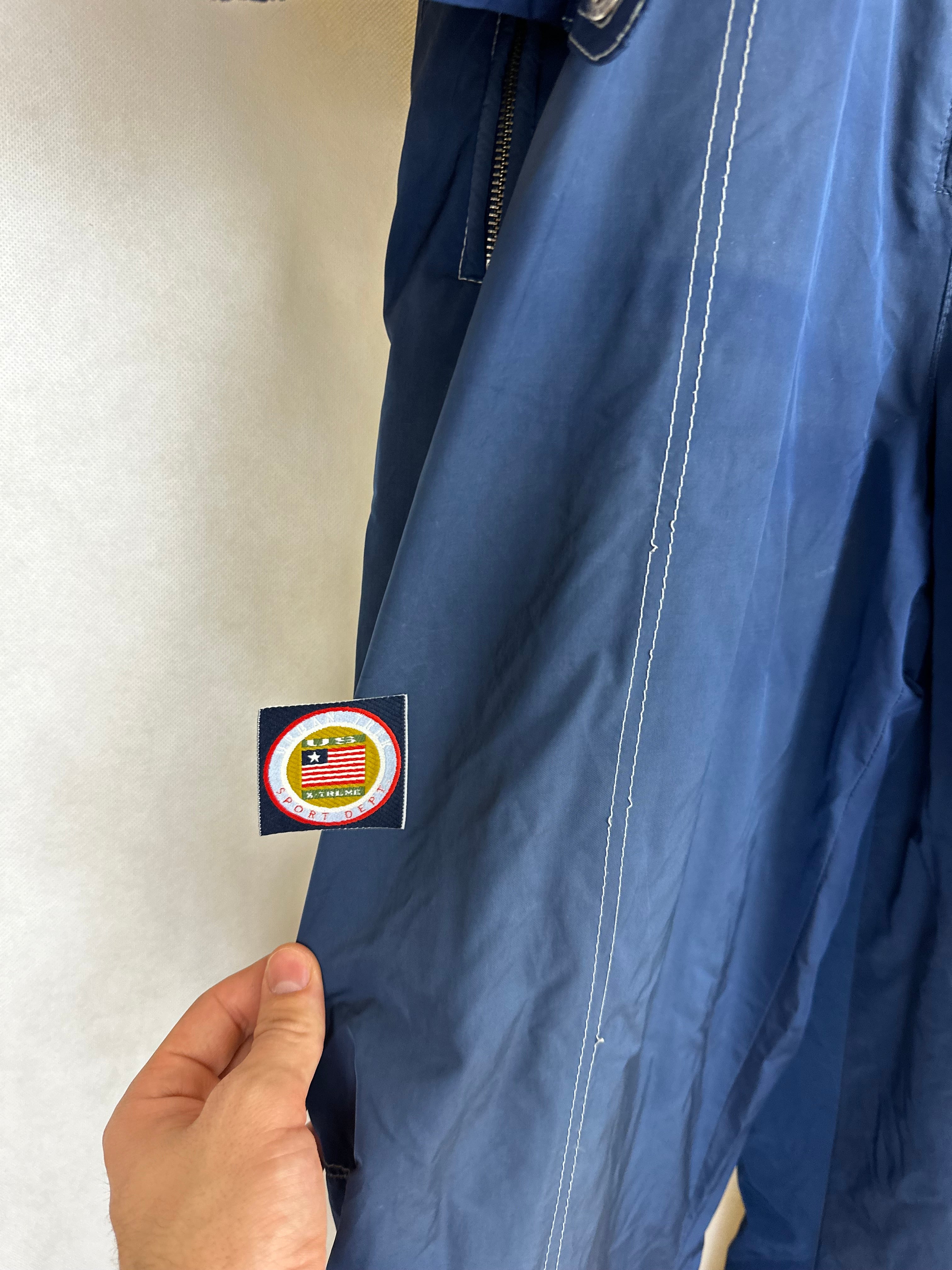 Vintage Skioverall in blau in L/XL