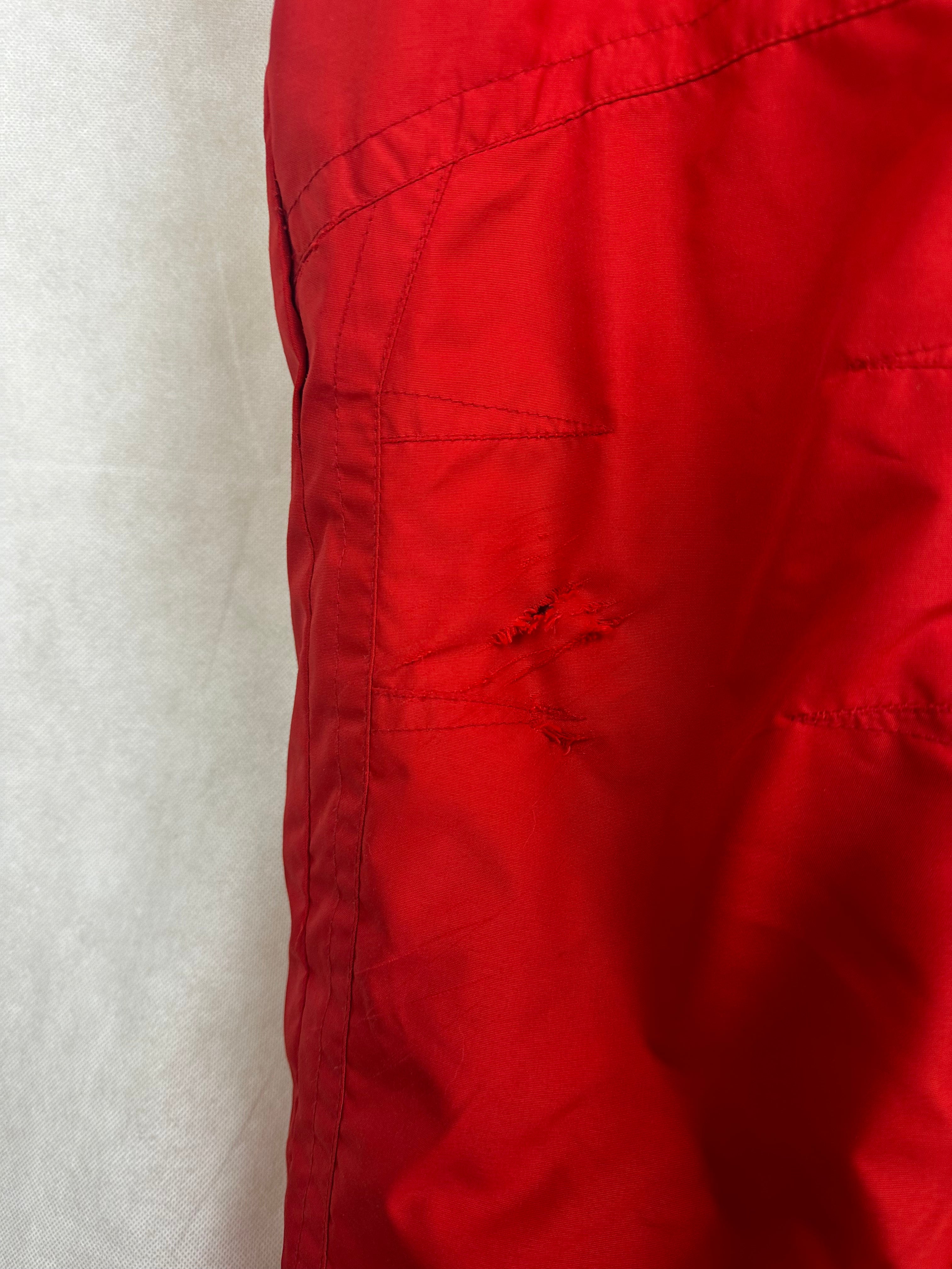 Vintage Skioverall in rot in L/XL