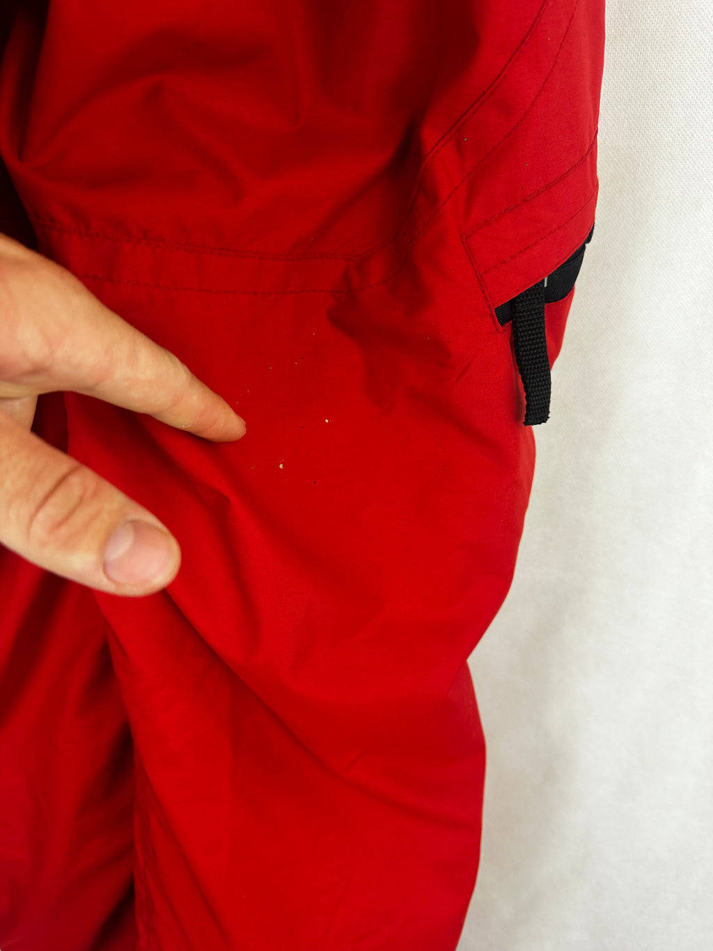 Vintage Skioverall in rot in L/XL