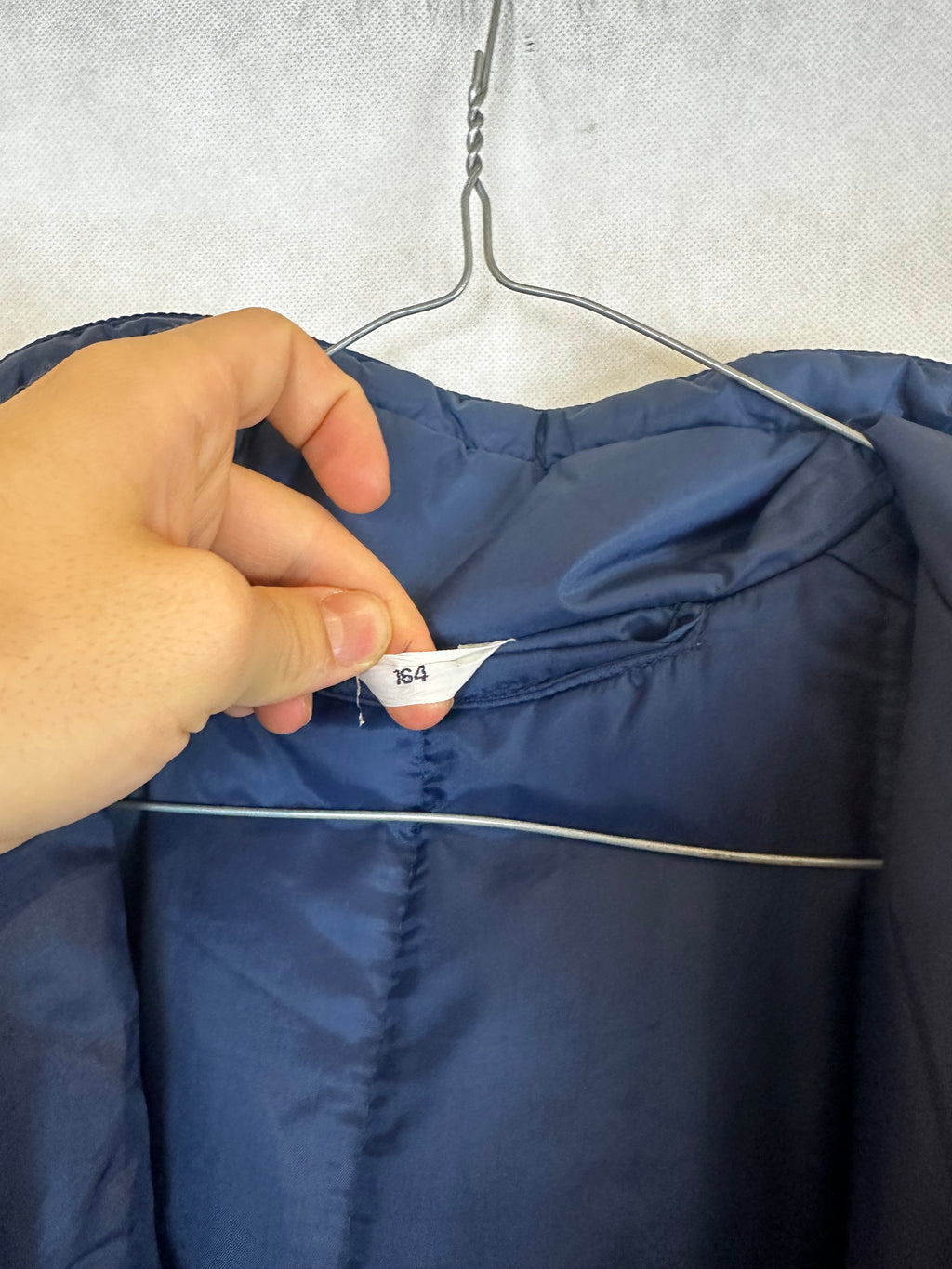 Vintage Skioverall in blau orange S/M