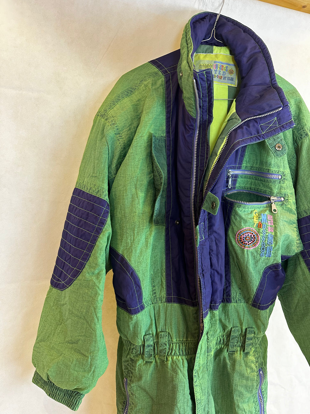 Vintage Skioverall von ELHO in Grün von in L