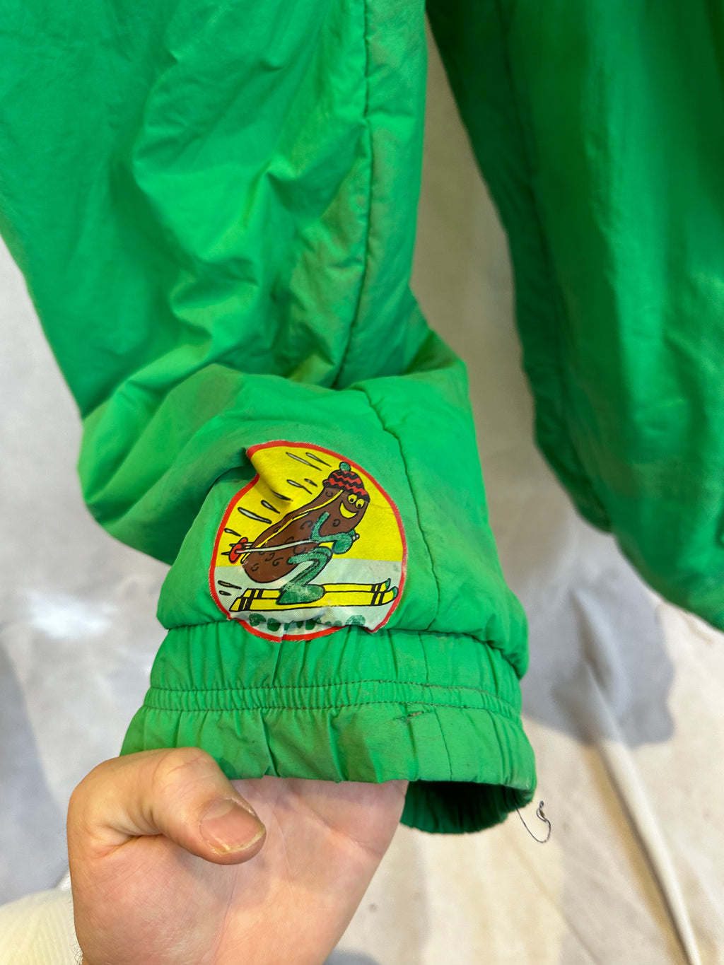 Vintage Skioveral von COLMARl in grün in L