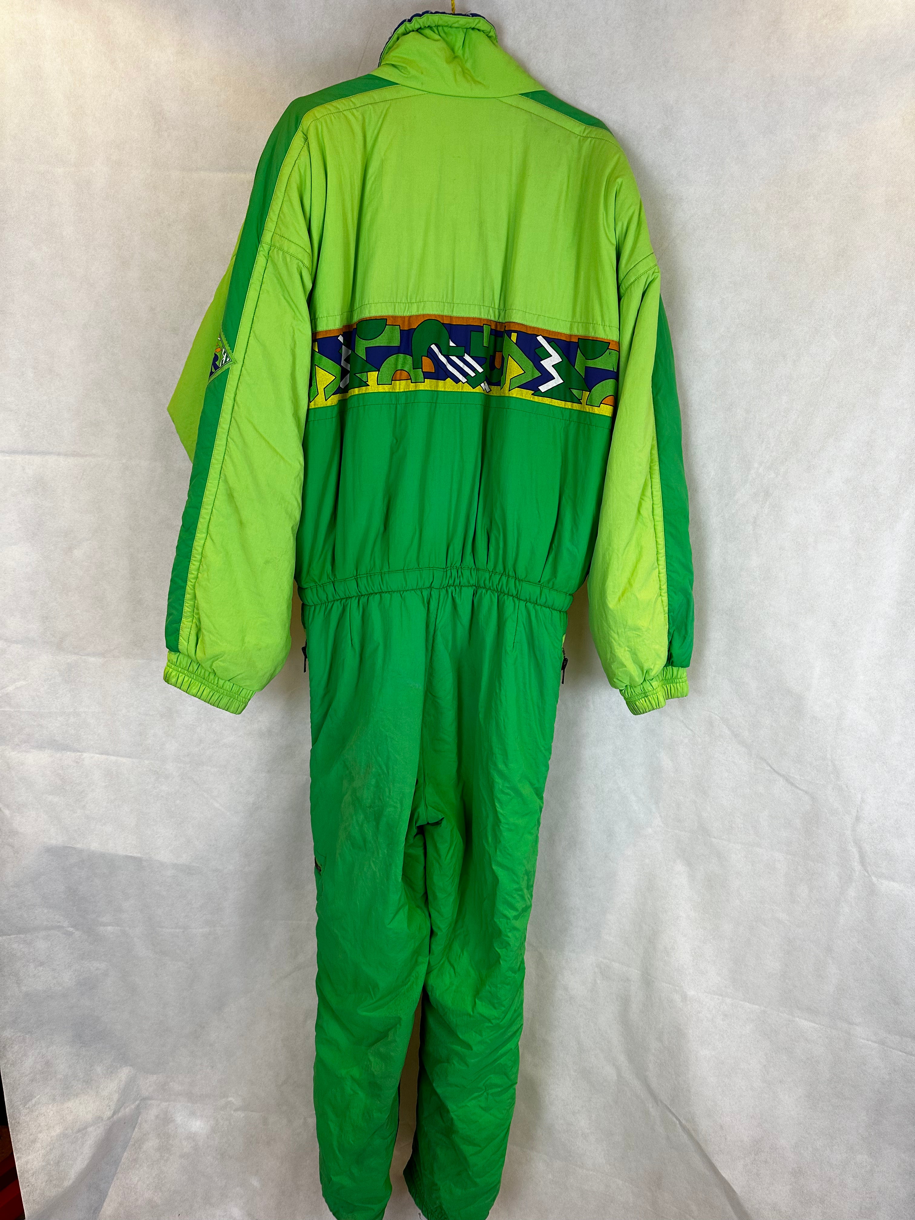 Vintage Skioveral von COLMARl in grün in L