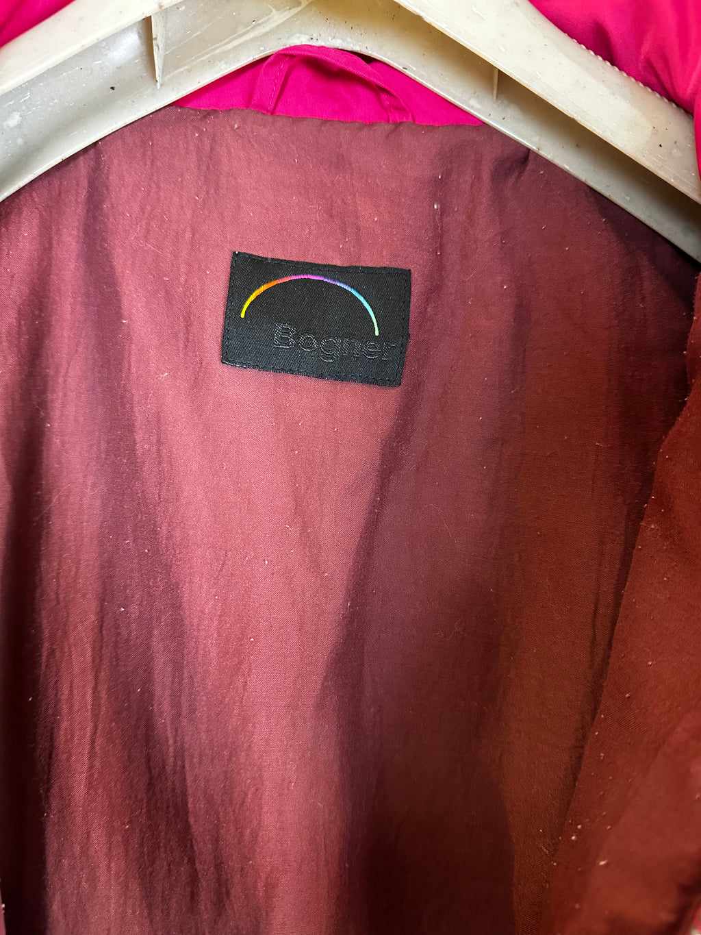 Vintage Skioverall von Bogner in lila in S/M