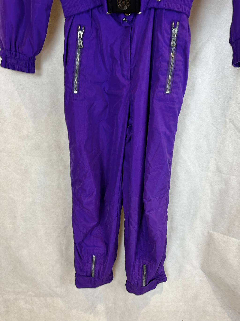 Vintage Skioverall von Bogner in lila in S/M
