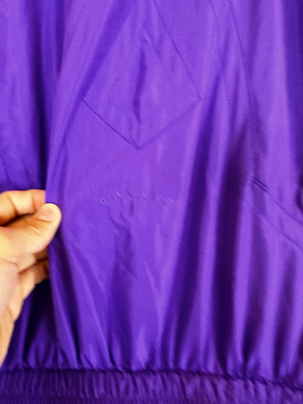 Vintage Skioverall von Bogner in lila in S/M