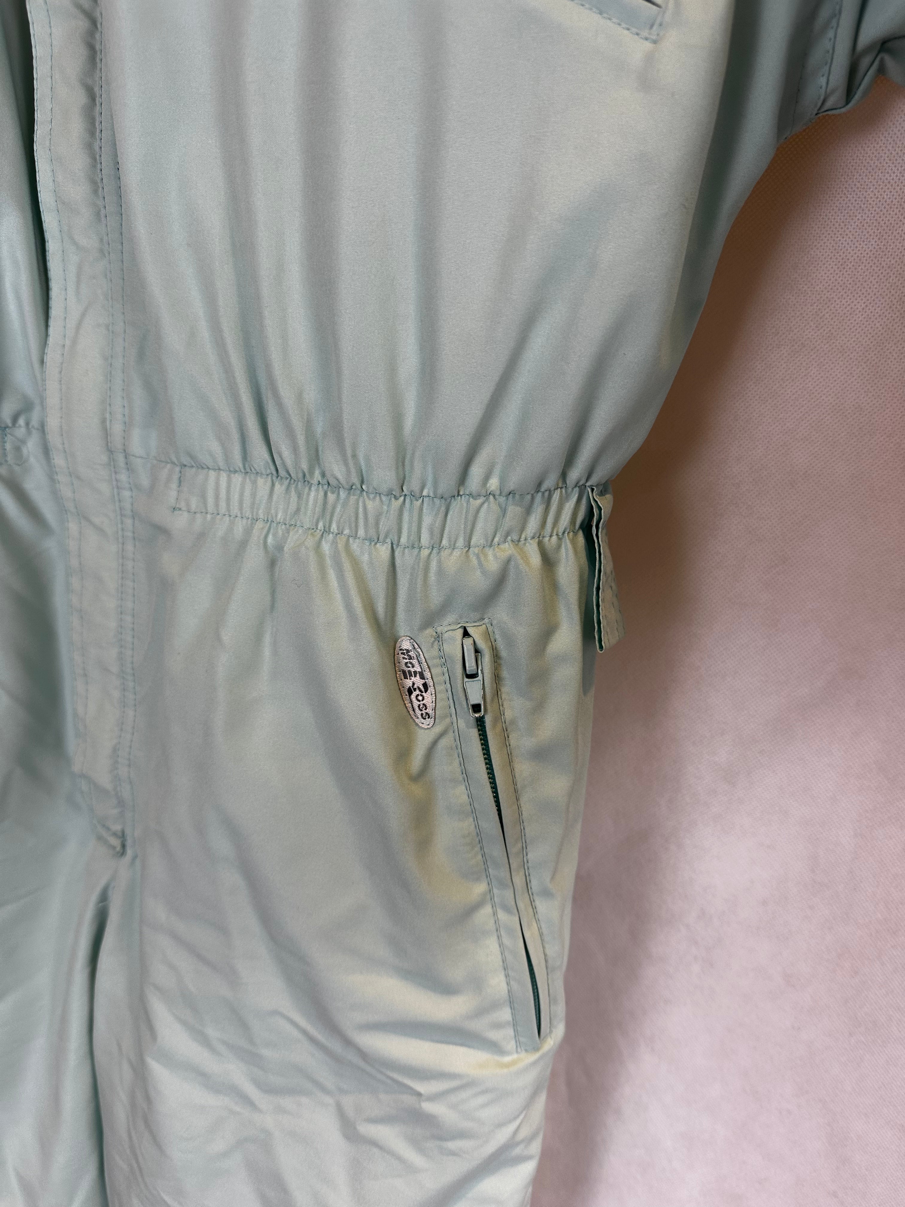 Vintage Skioverall von in turkis in M