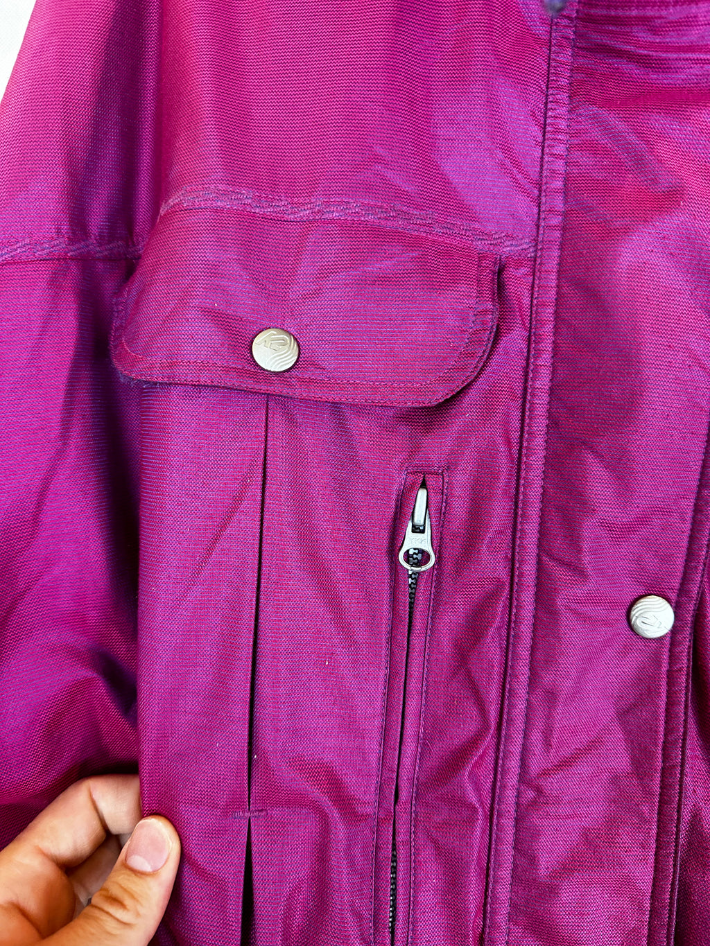 Vintage Skioverall von K2 in Lila/rosa M/L