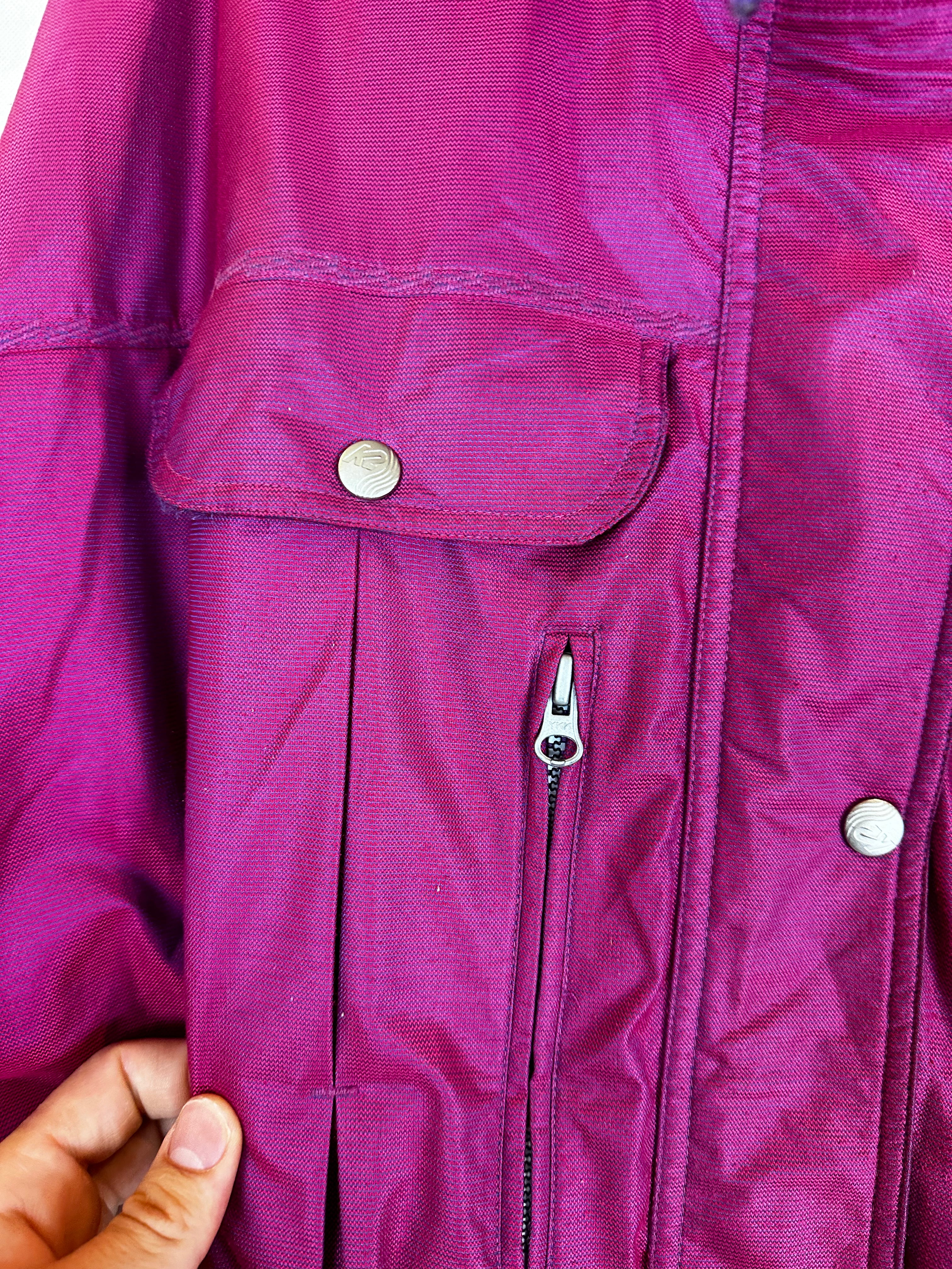 Vintage Skioverall von K2 in Lila/rosa M/L