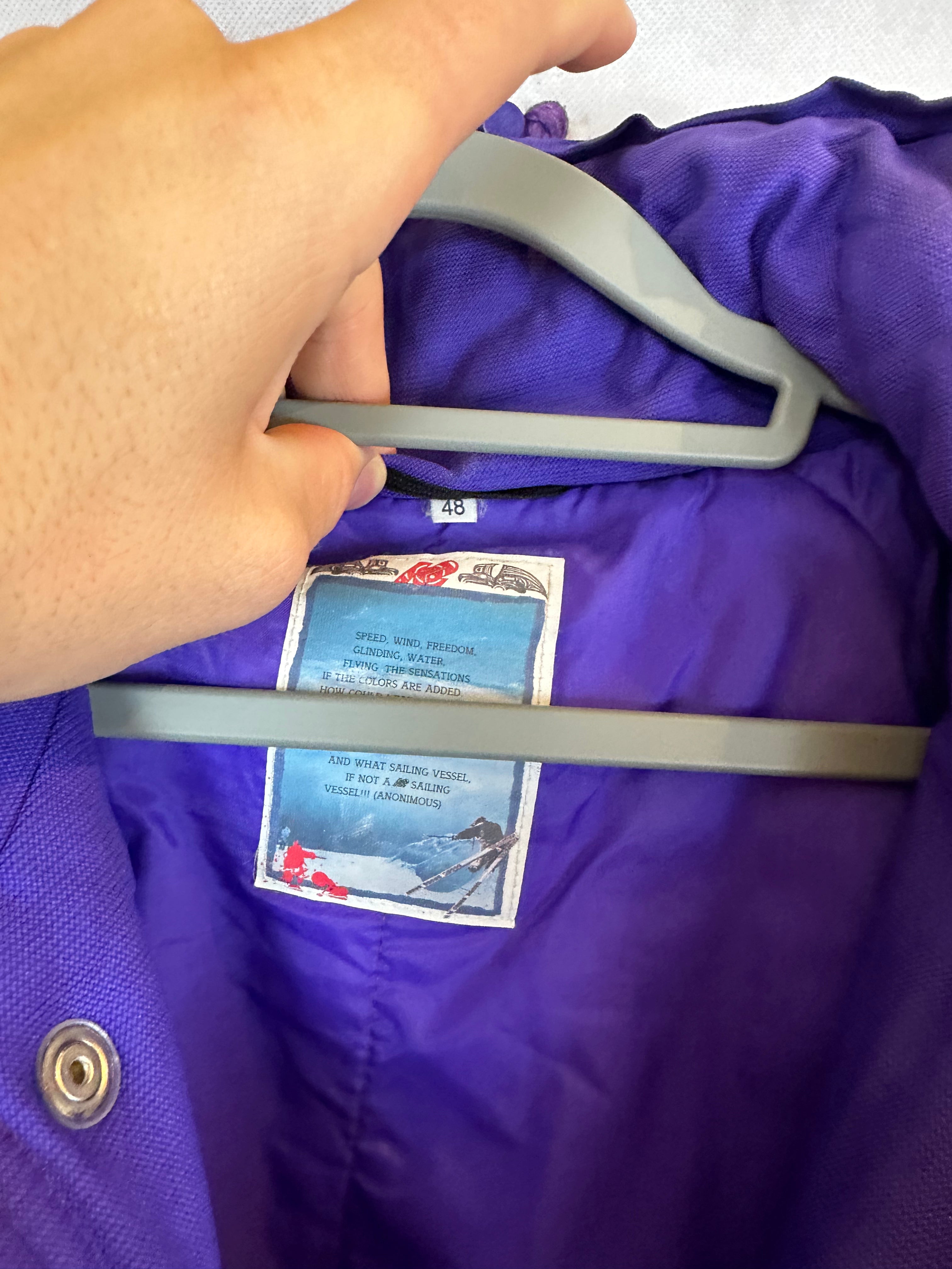 Vintage Skioverall von K2  in Lila in L/XL