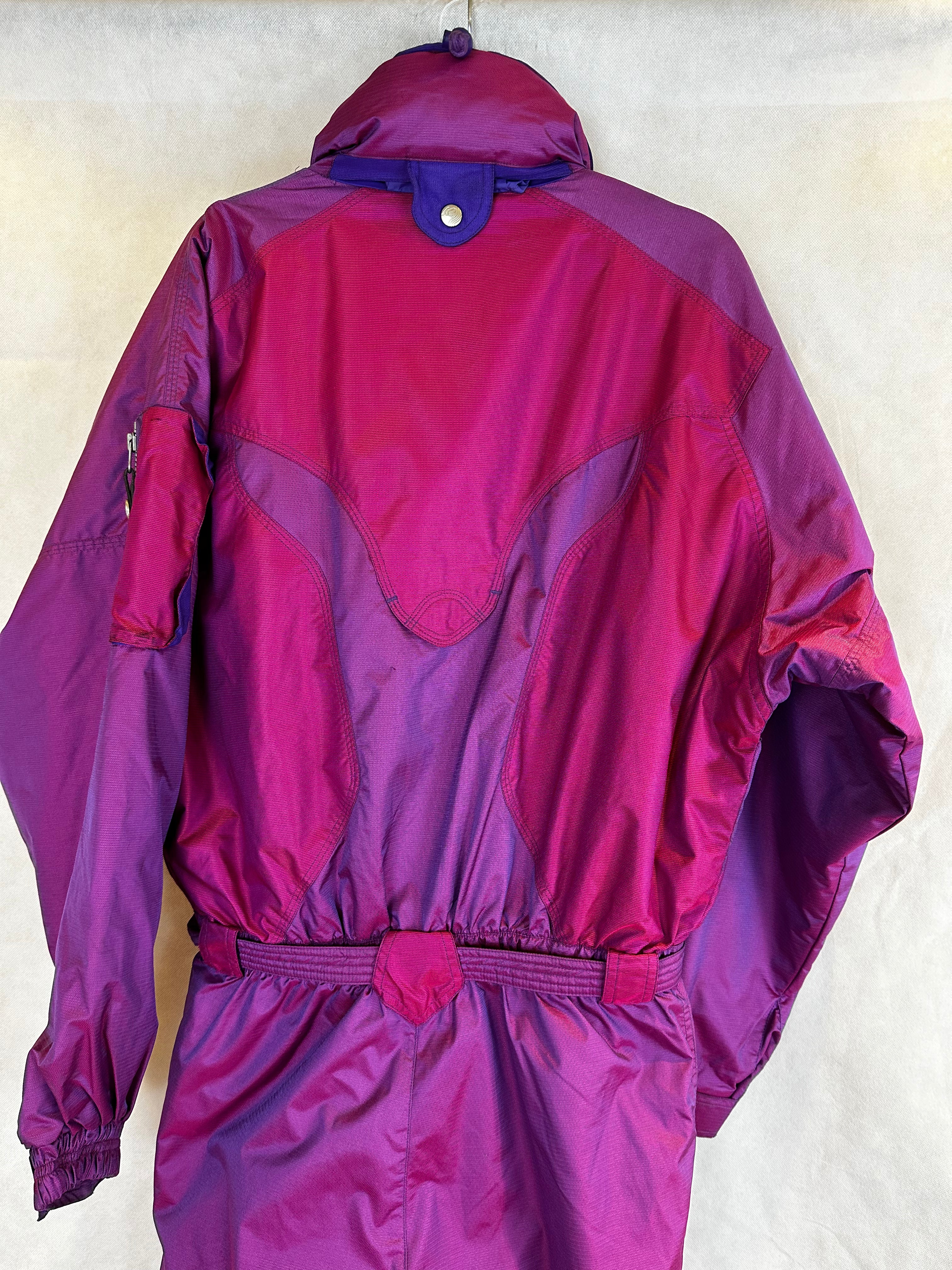 Vintage Skioverall von K2 in Lila/rosa M/L