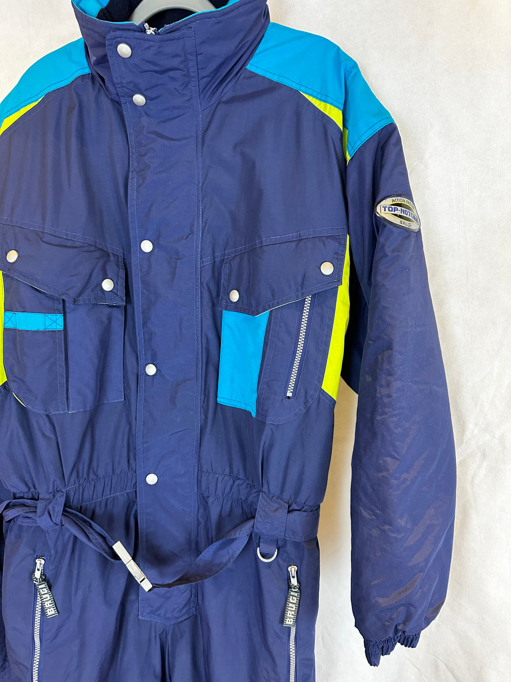 Vintage Skioverall von BRUGI in L/XL blau