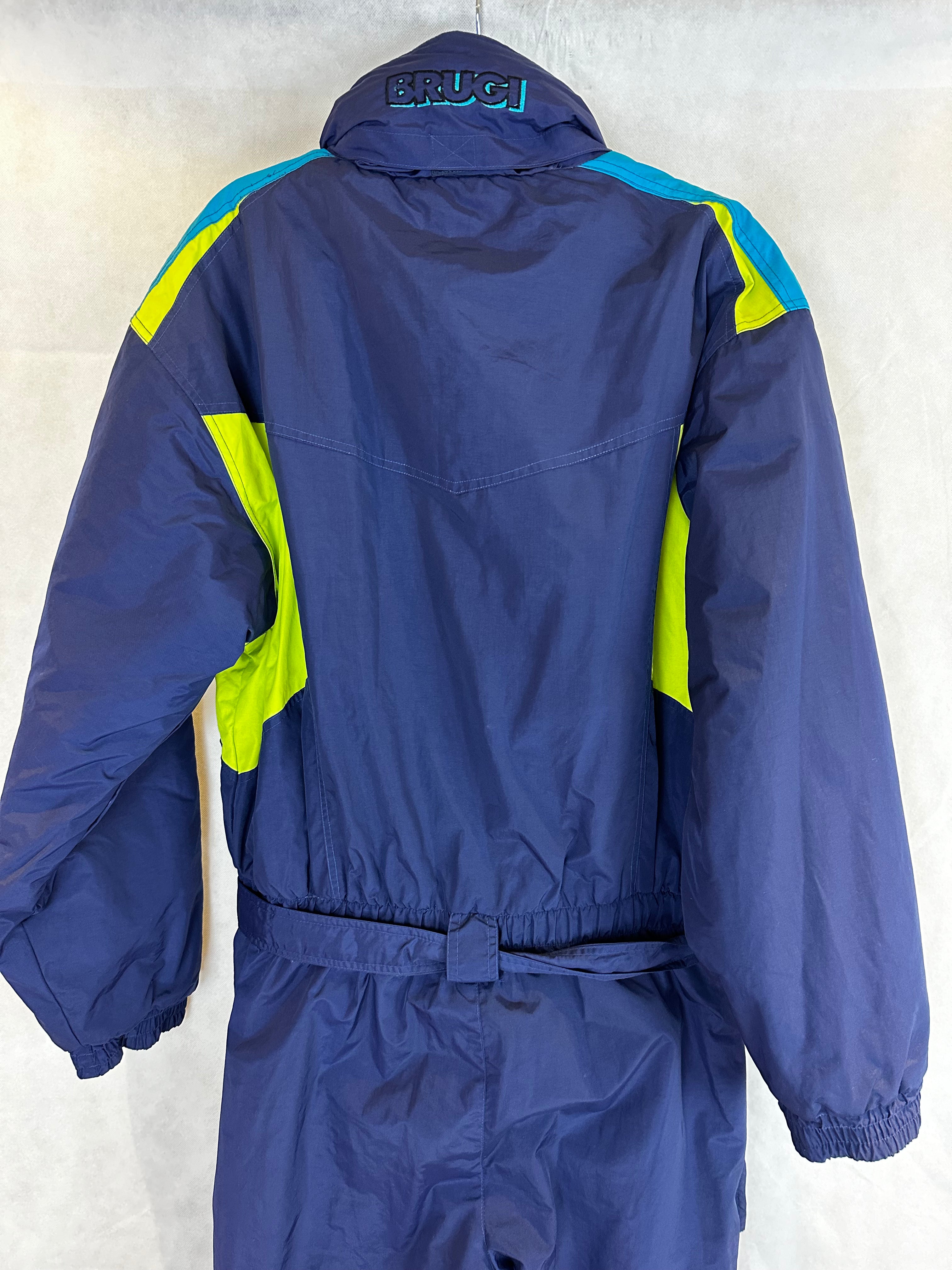 Vintage Skioverall von BRUGI in L/XL blau