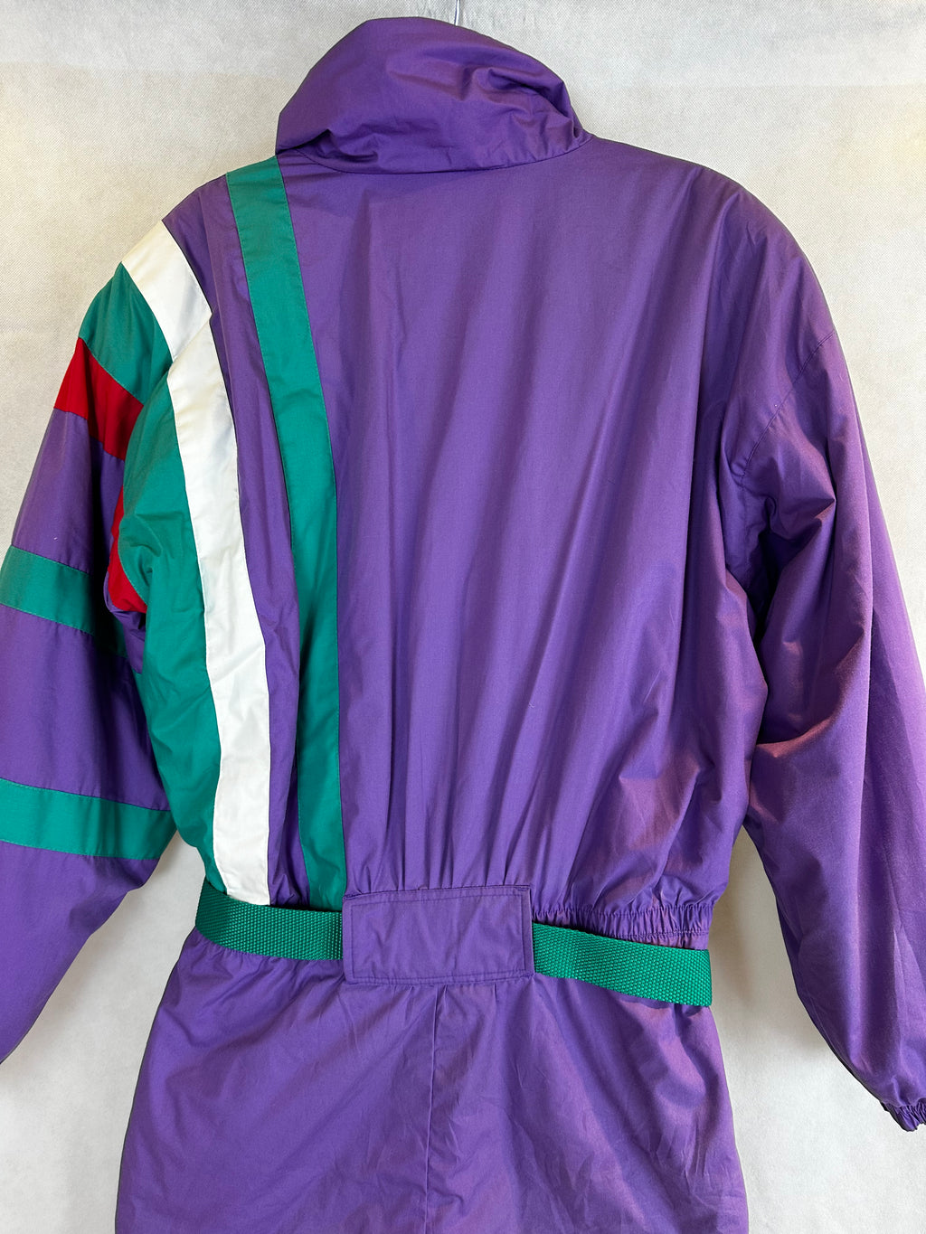 Vintage Skioverall von FILA in Lila/grün in L/XL size 52