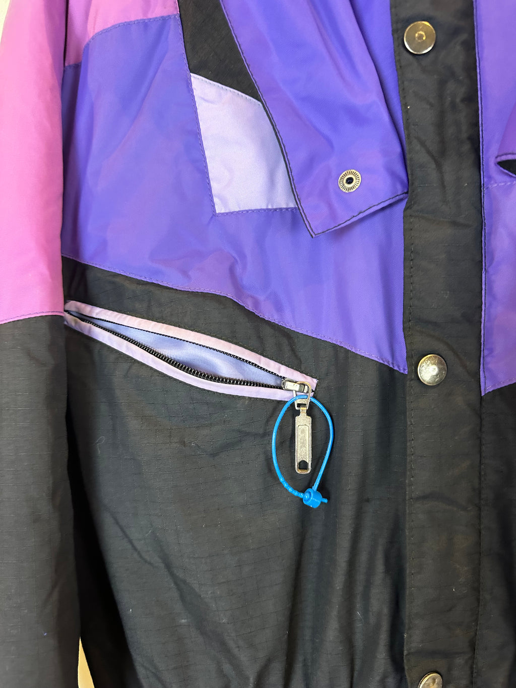 Vintage Skioverall von Tigara in Lila in L/XL SIZE 56