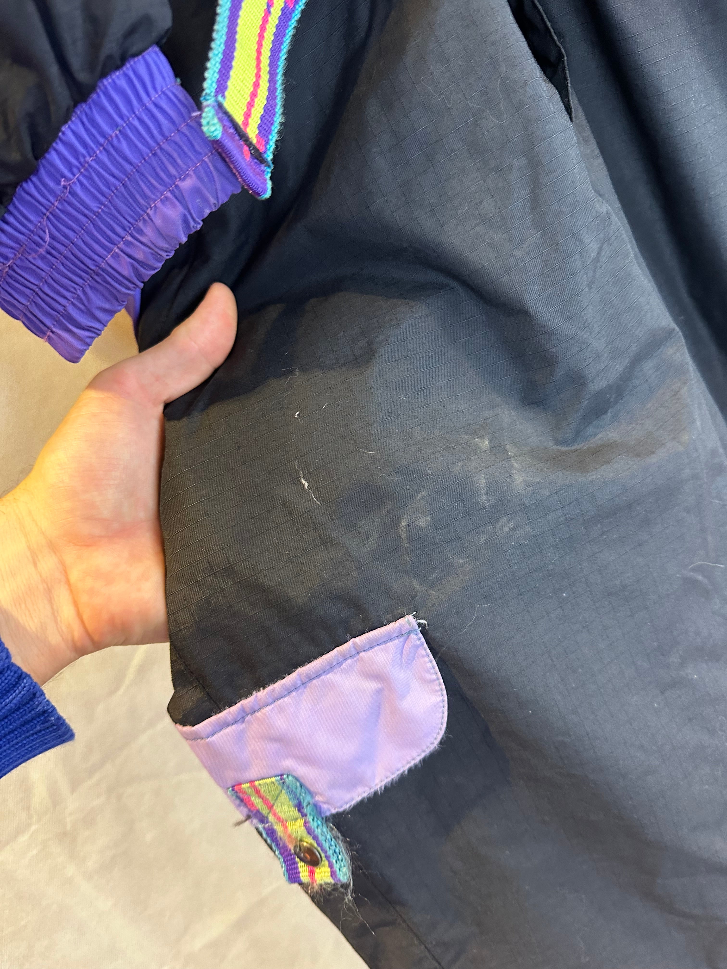 Vintage Skioverall von Tigara in Lila in L/XL SIZE 56