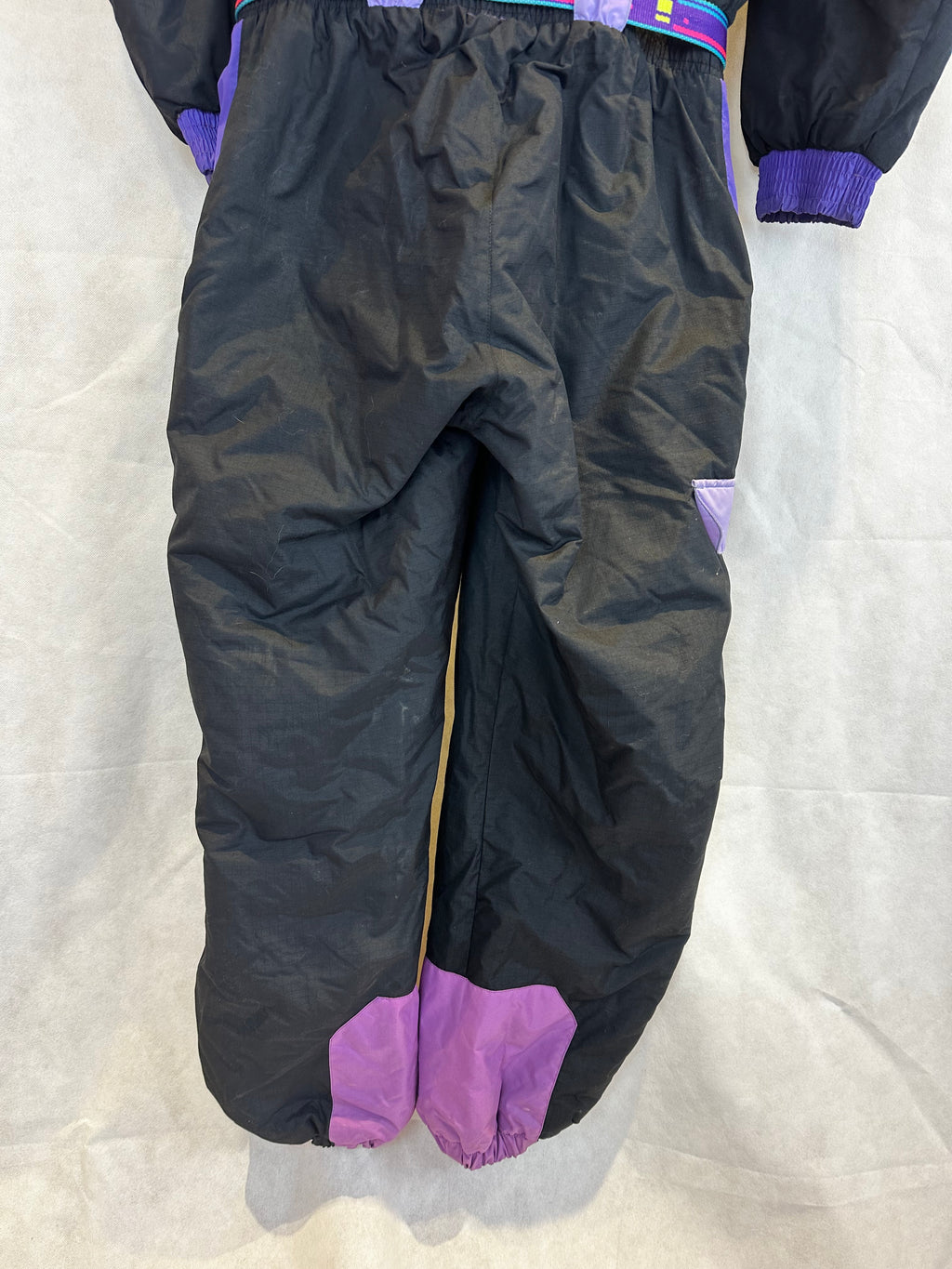 Vintage Skioverall von Tigara in Lila in L/XL SIZE 56