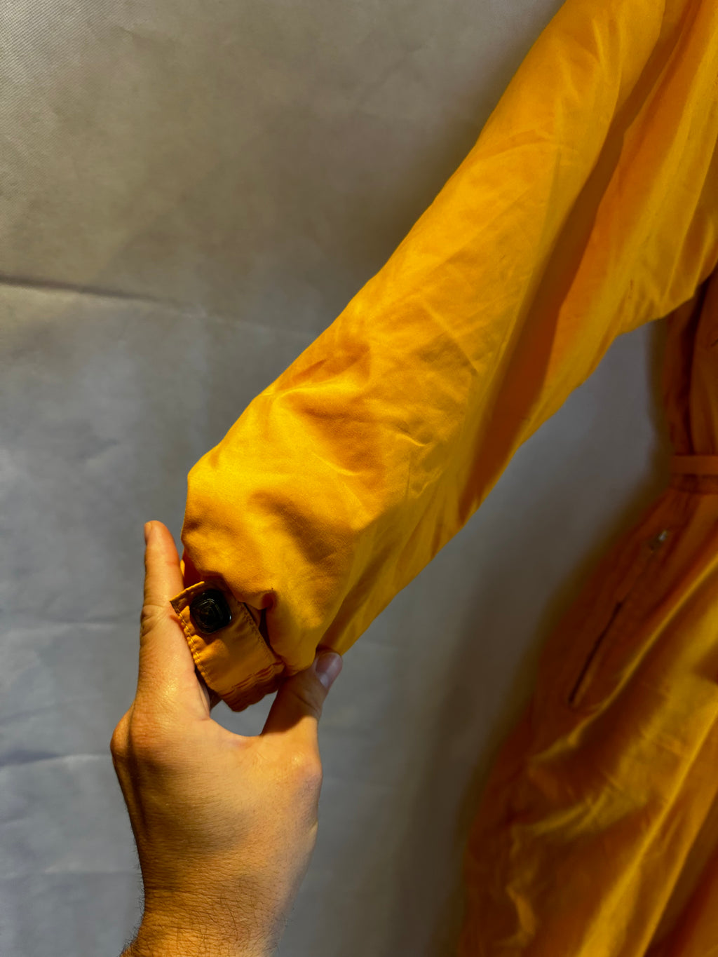 Vintage Skioverall von Etirel in Orange in M/S