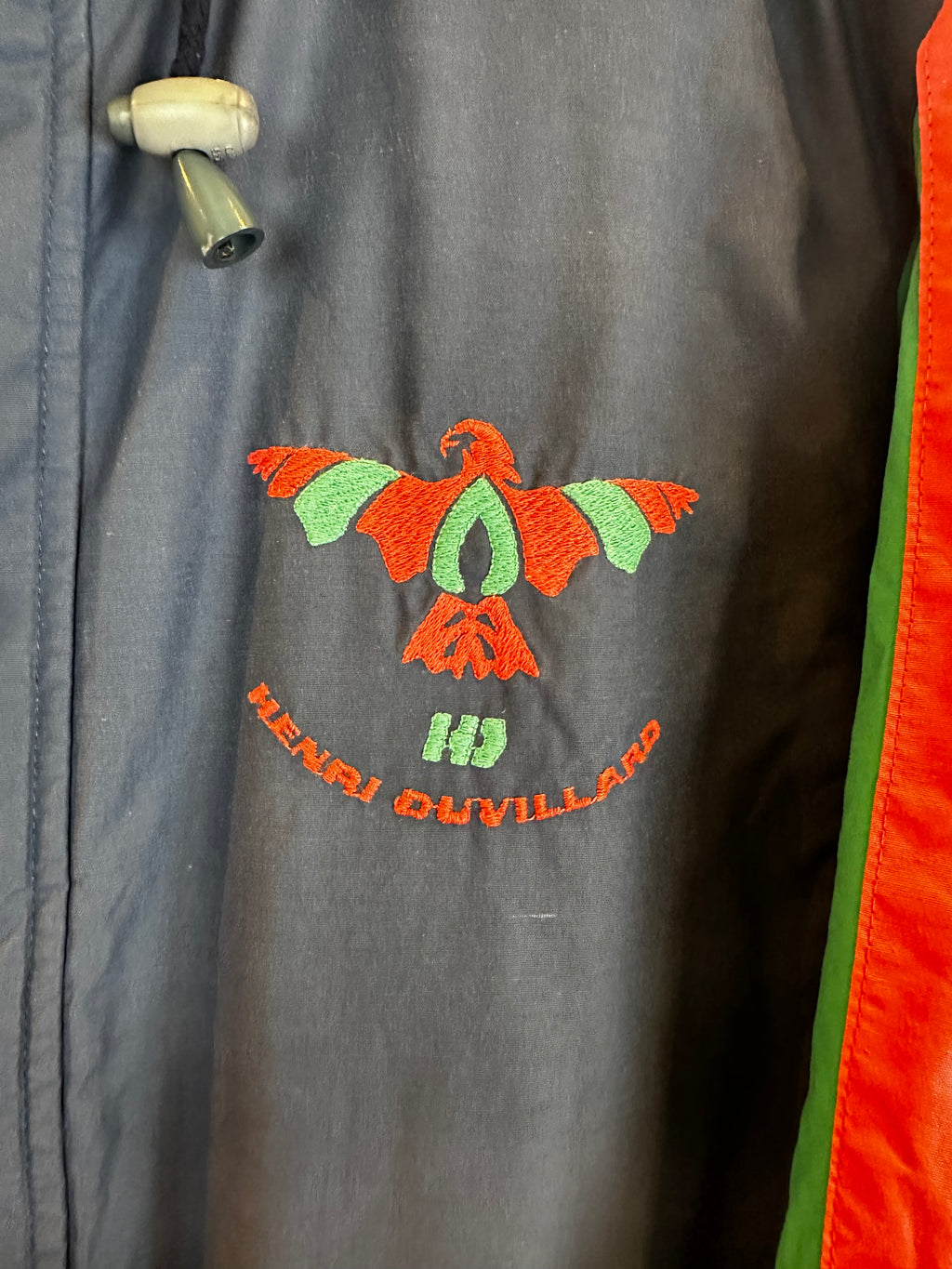 Vintage Skioverall von Henri  in Blau in M/L