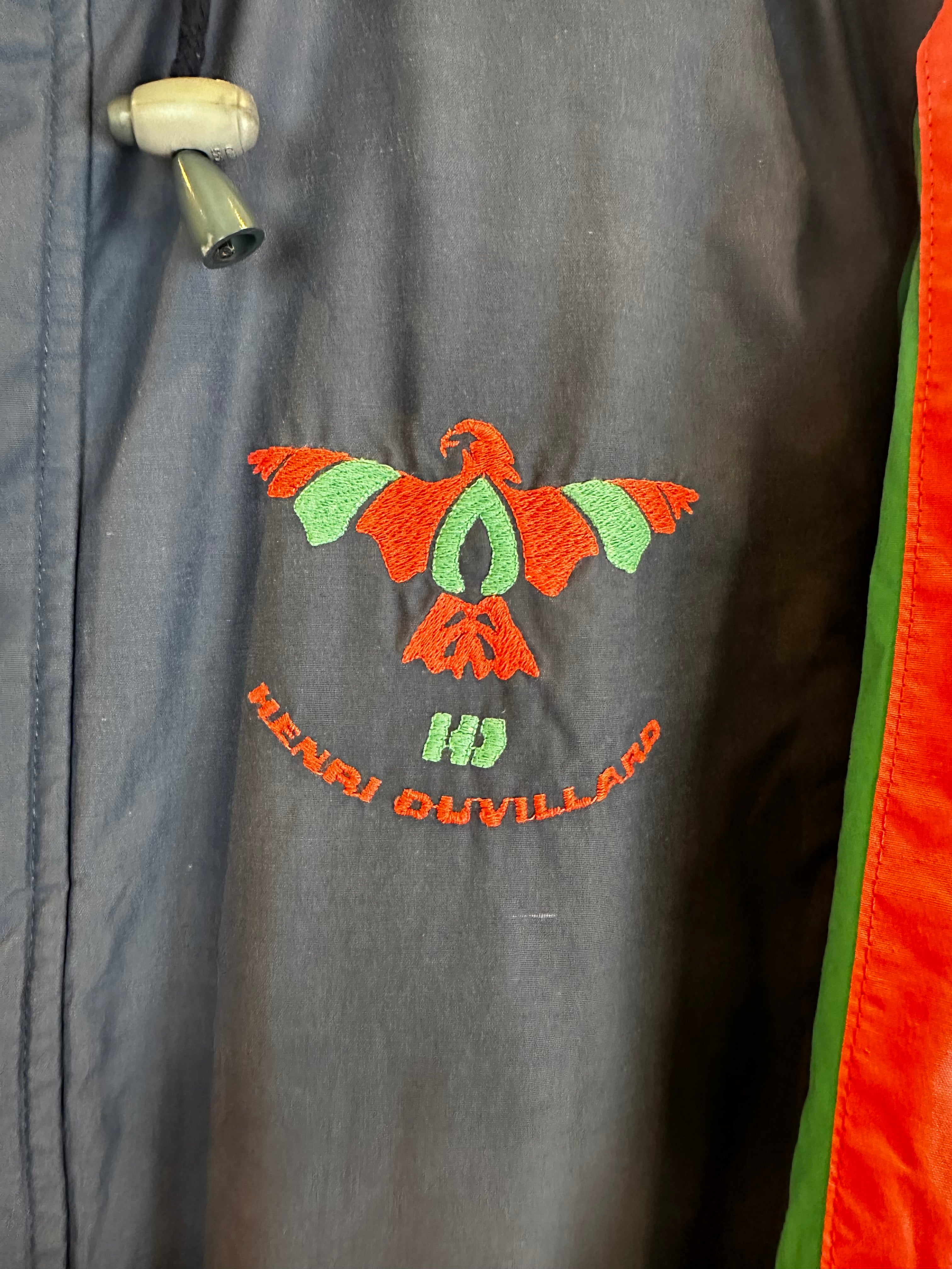 Vintage Skioverall von Henri  in Blau in M/L