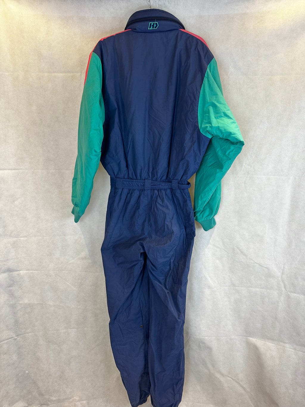 Vintage Skioverall von Henri  in Blau in M/L