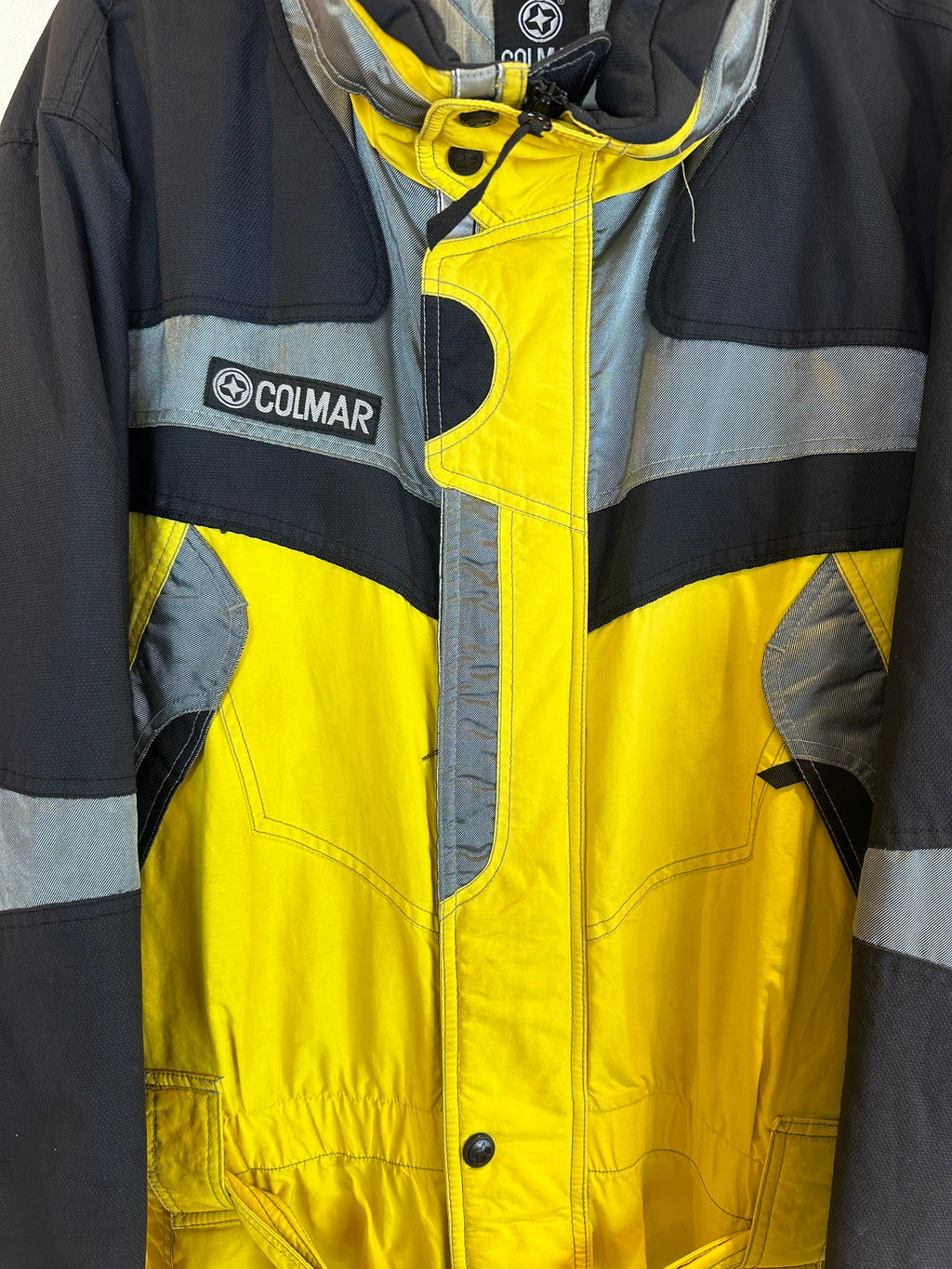 Vintage Skioverall von COLMAR in gelb in L/XL